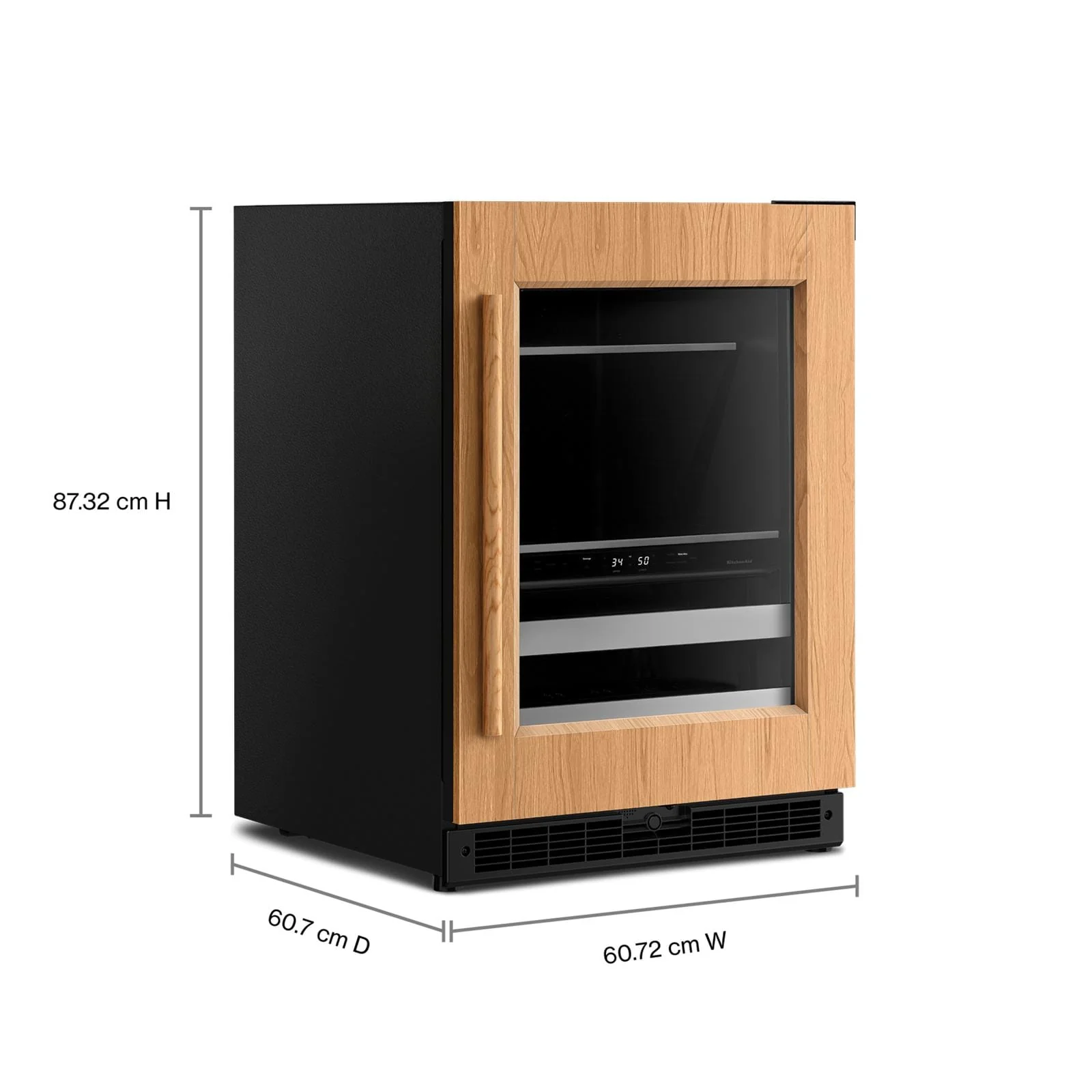 KitchenAid 24" 5.0 Cu. Ft. Panel-Ready Undercounter Refrigerator - KUBL524SPA - Image 7