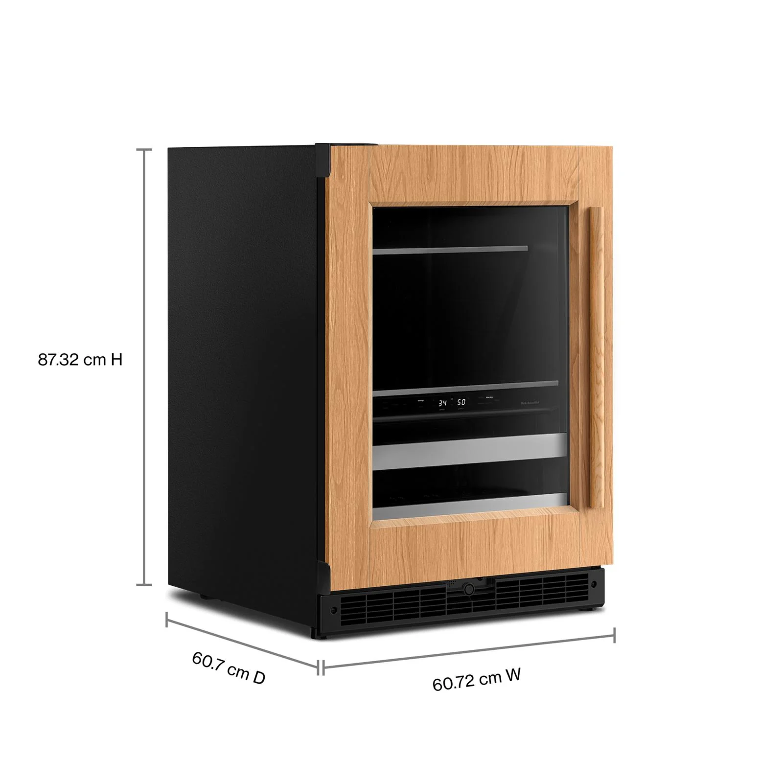 KitchenAid 24" 5.0 Cu. Ft. Panel-Ready Undercounter Refrigerator - KUBR524SPA - Image 7