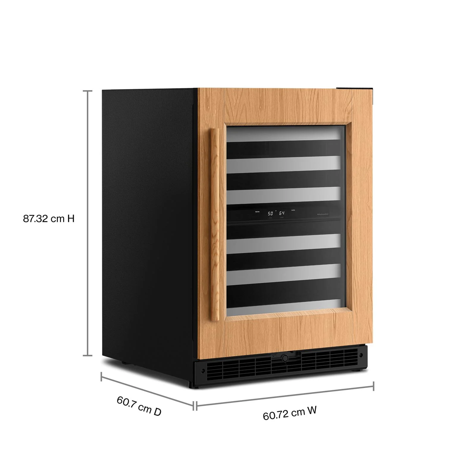KitchenAid 24" 5.0 Cu. Ft. Panel-Ready Undercounter Refrigerator - KUWR324SPA - Image 3