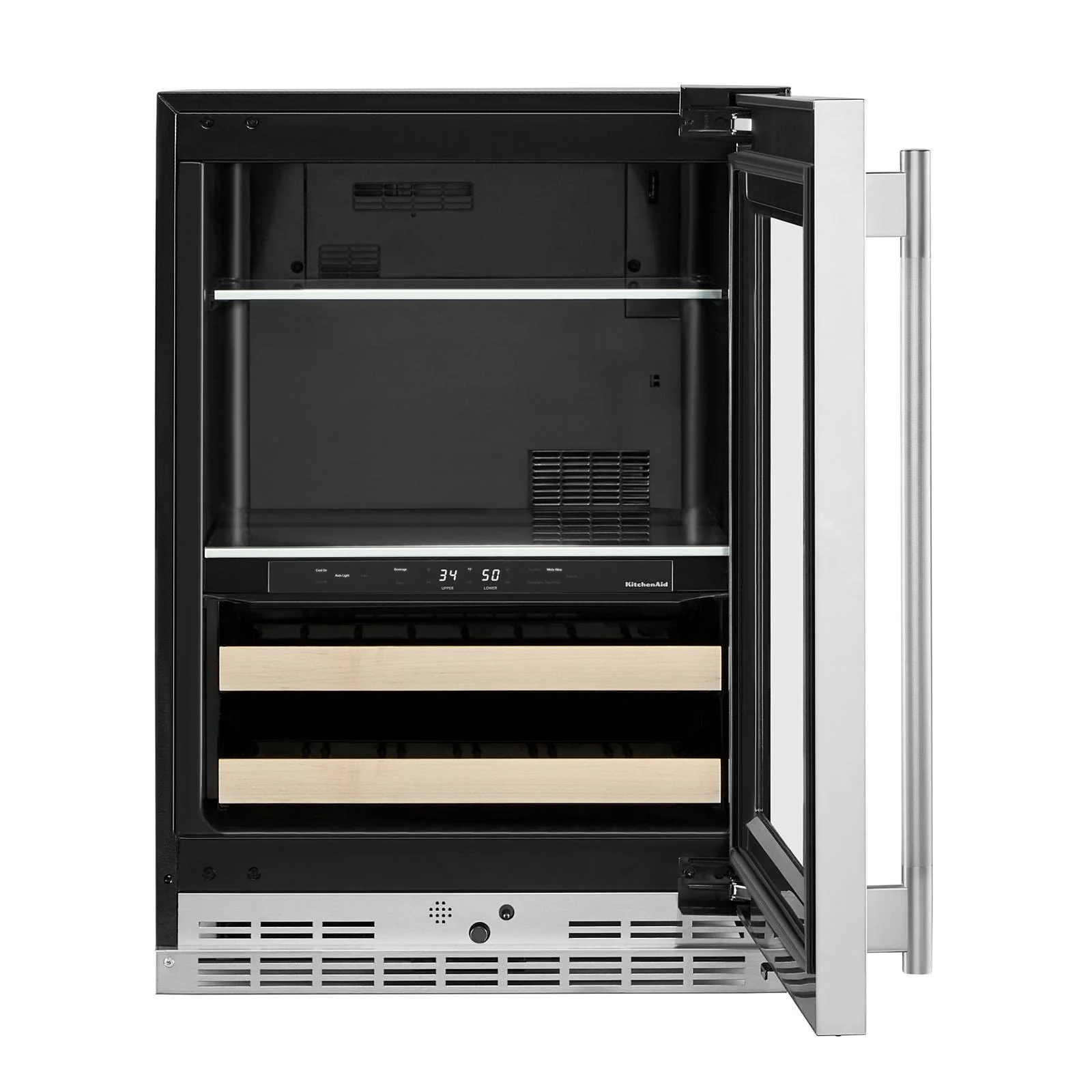 KitchenAid 24" 5.0 Cu. Ft. PrintShield Stainless Steel Undercounter Refrigerator - KUBL524SPS - Image 4