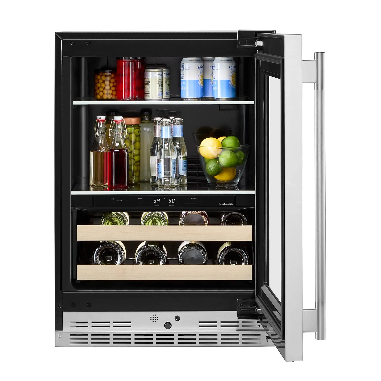 KitchenAid 24" 5.0 Cu. Ft. PrintShield Stainless Steel Undercounter Refrigerator - KUBL524SPS - Image 5