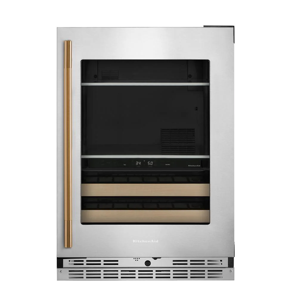 KitchenAid 24" 5.0 Cu. Ft. PrintShield Stainless Steel Undercounter Refrigerator - KUBL524SPS - Image 7