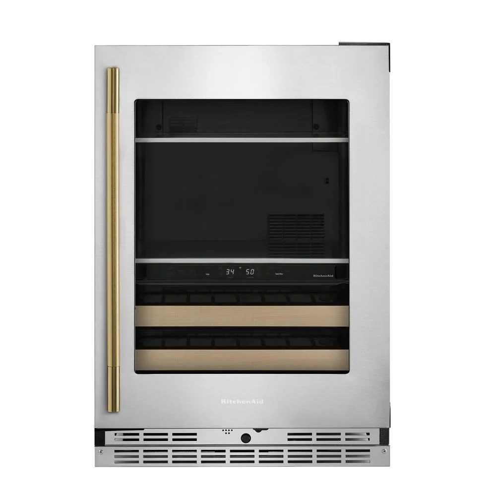 KitchenAid 24" 5.0 Cu. Ft. PrintShield Stainless Steel Undercounter Refrigerator - KUBL524SPS - Image 8