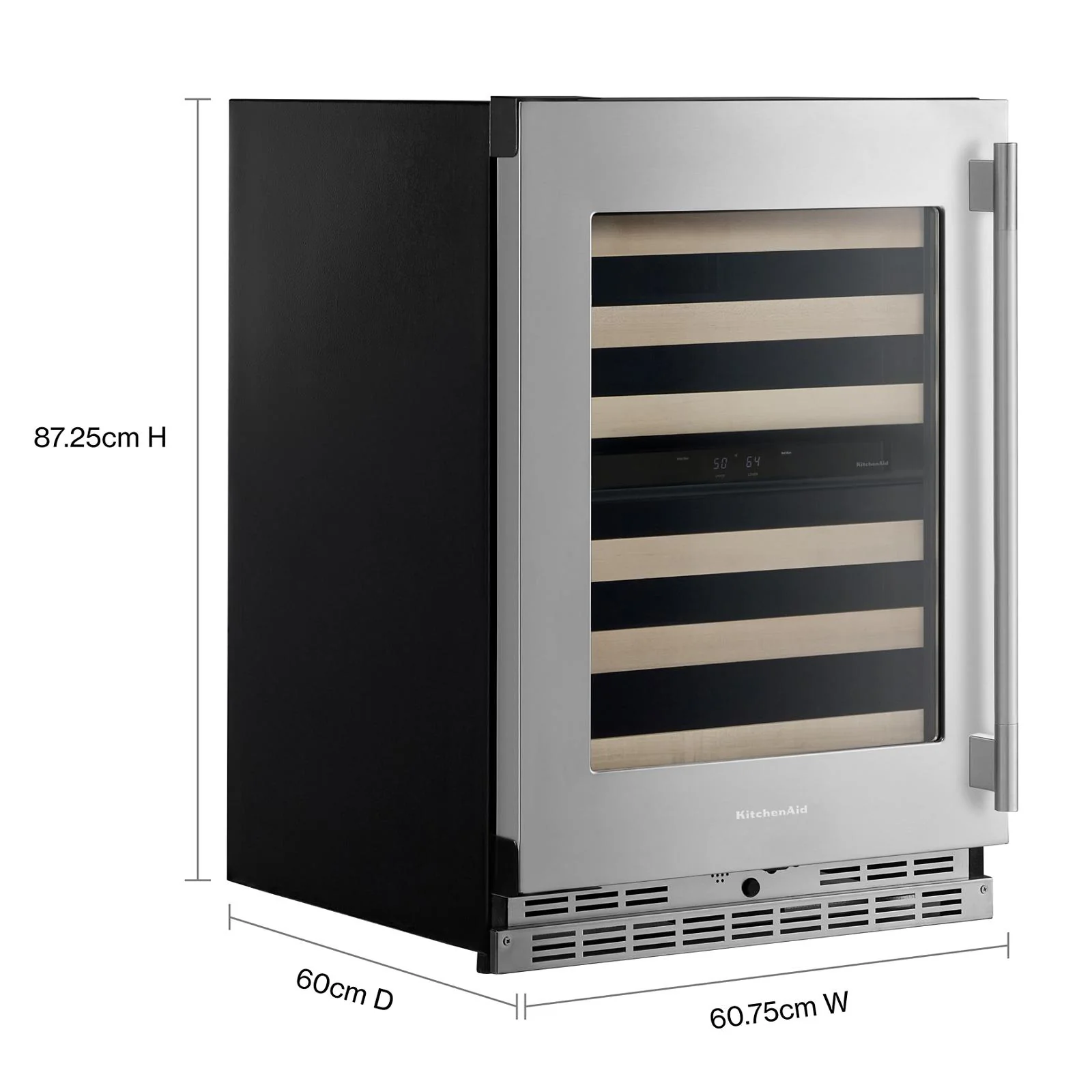 KitchenAid 24" 5.0 Cu. Ft. PrintShield Stainless Steel Undercounter Refrigerator - KUWL524SPS - Image 12