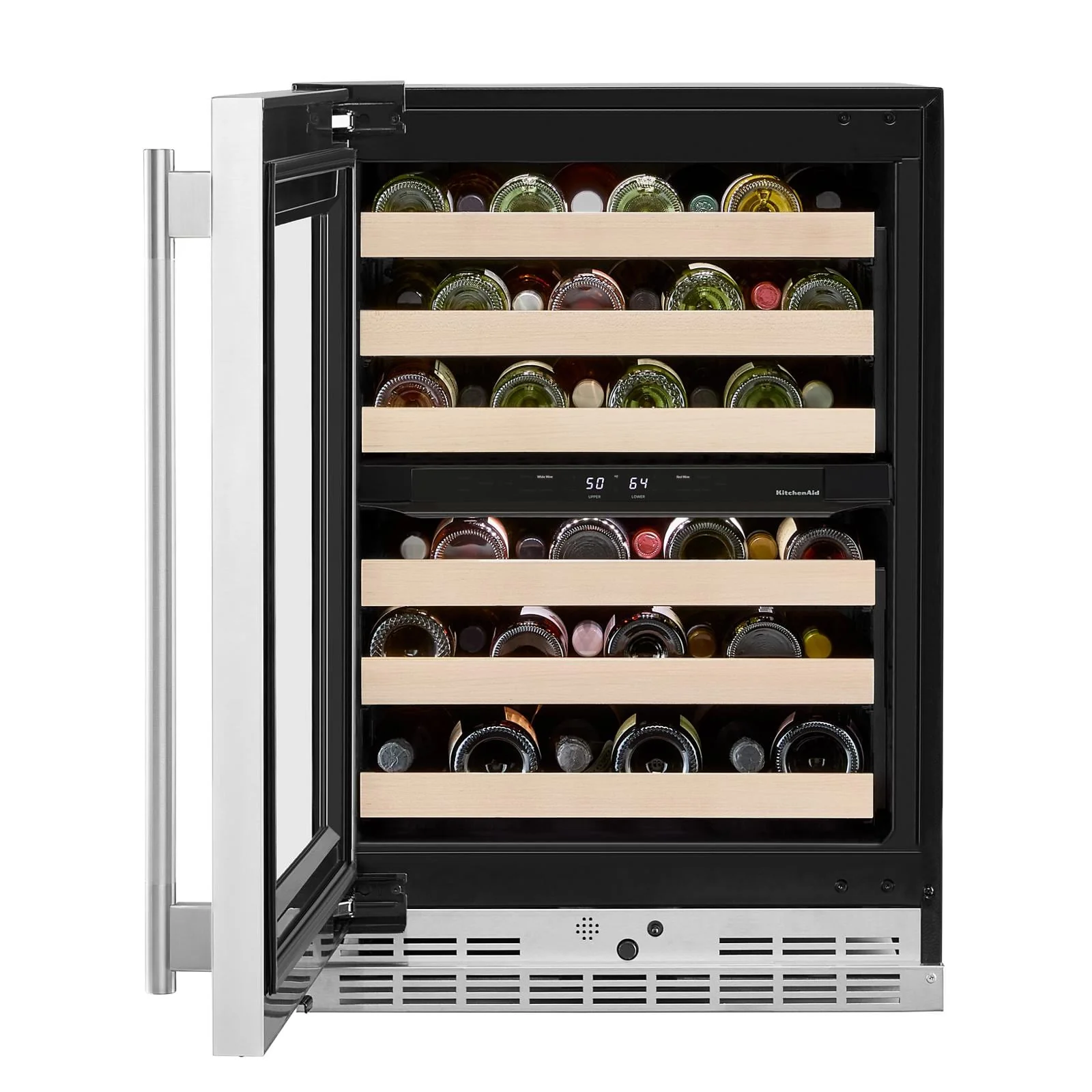 KitchenAid 24" 5.0 Cu. Ft. PrintShield Stainless Steel Undercounter Refrigerator - KUWL524SPS - Image 5