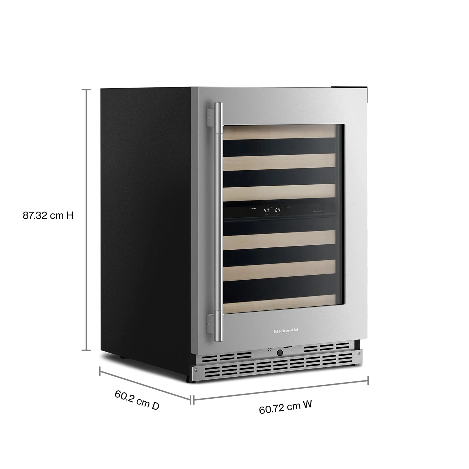 KitchenAid 24" 5.0 Cu. Ft. PrintShield Stainless Steel Undercounter Refrigerator - KUWR524SPS - Image 6