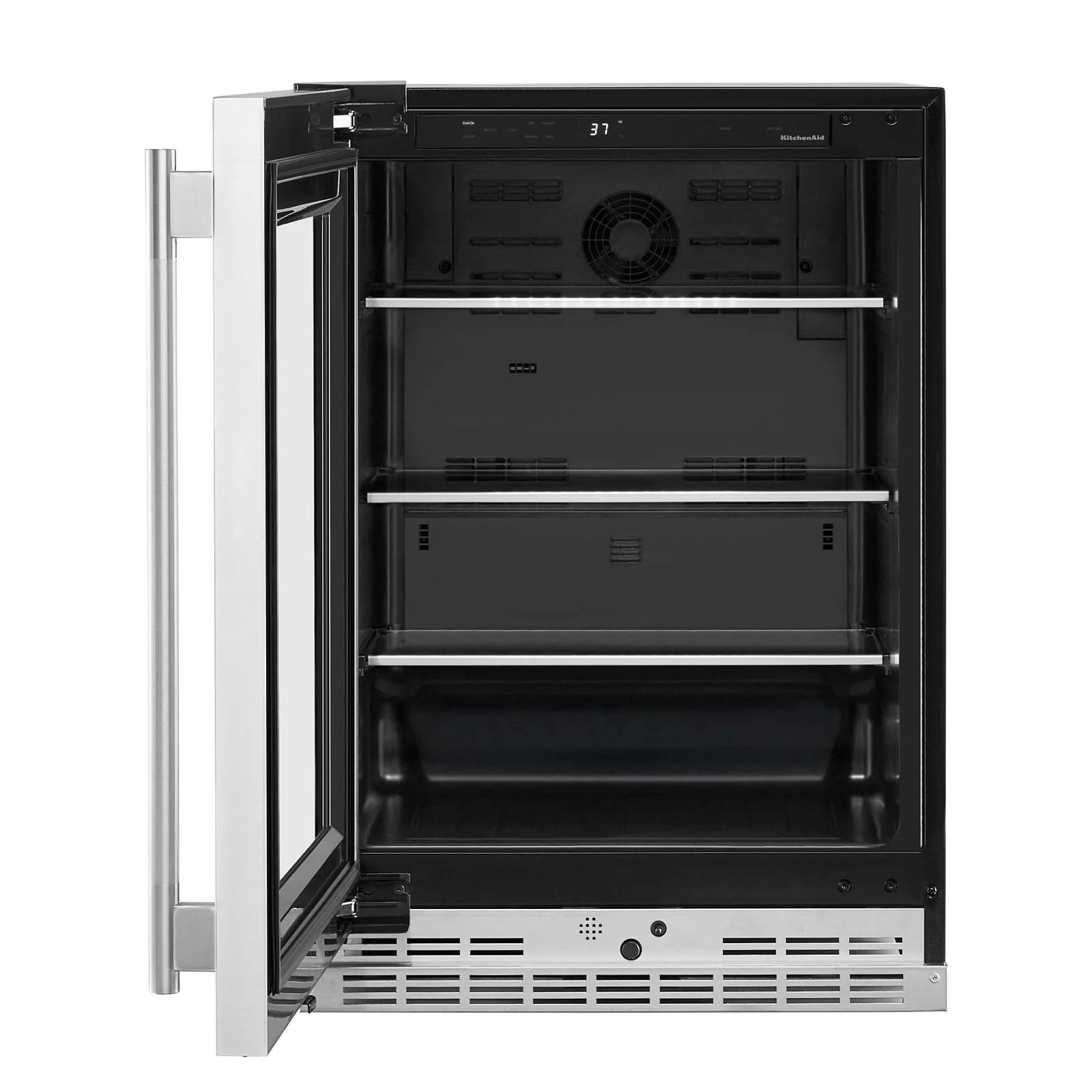 KitchenAid 24" 5.2 Cu. Ft. PrintShield Stainless Steel Undercounter Refrigerator - KURL524SPS - Image 6