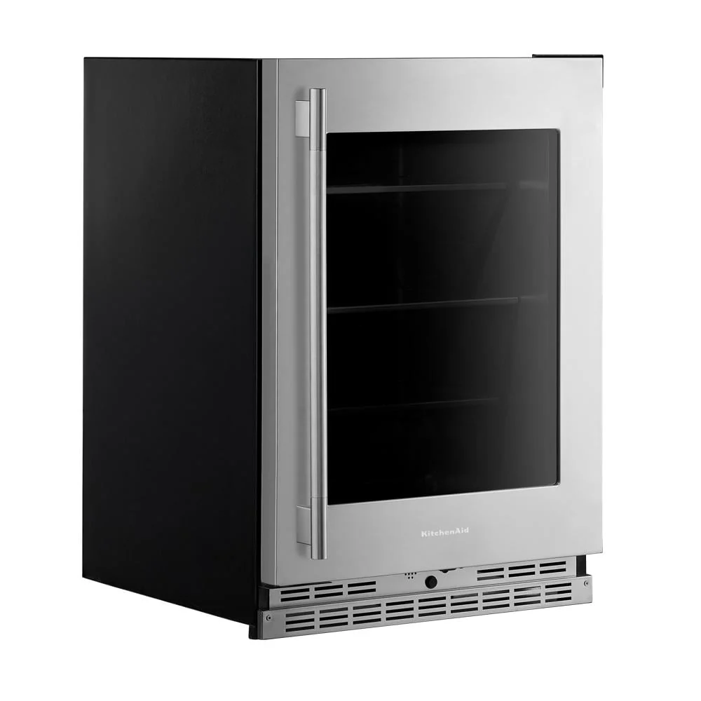 KitchenAid 24" 5.2 Cu. Ft. PrintShield Stainless Steel Undercounter Refrigerator - KURR524SPS - Image 4