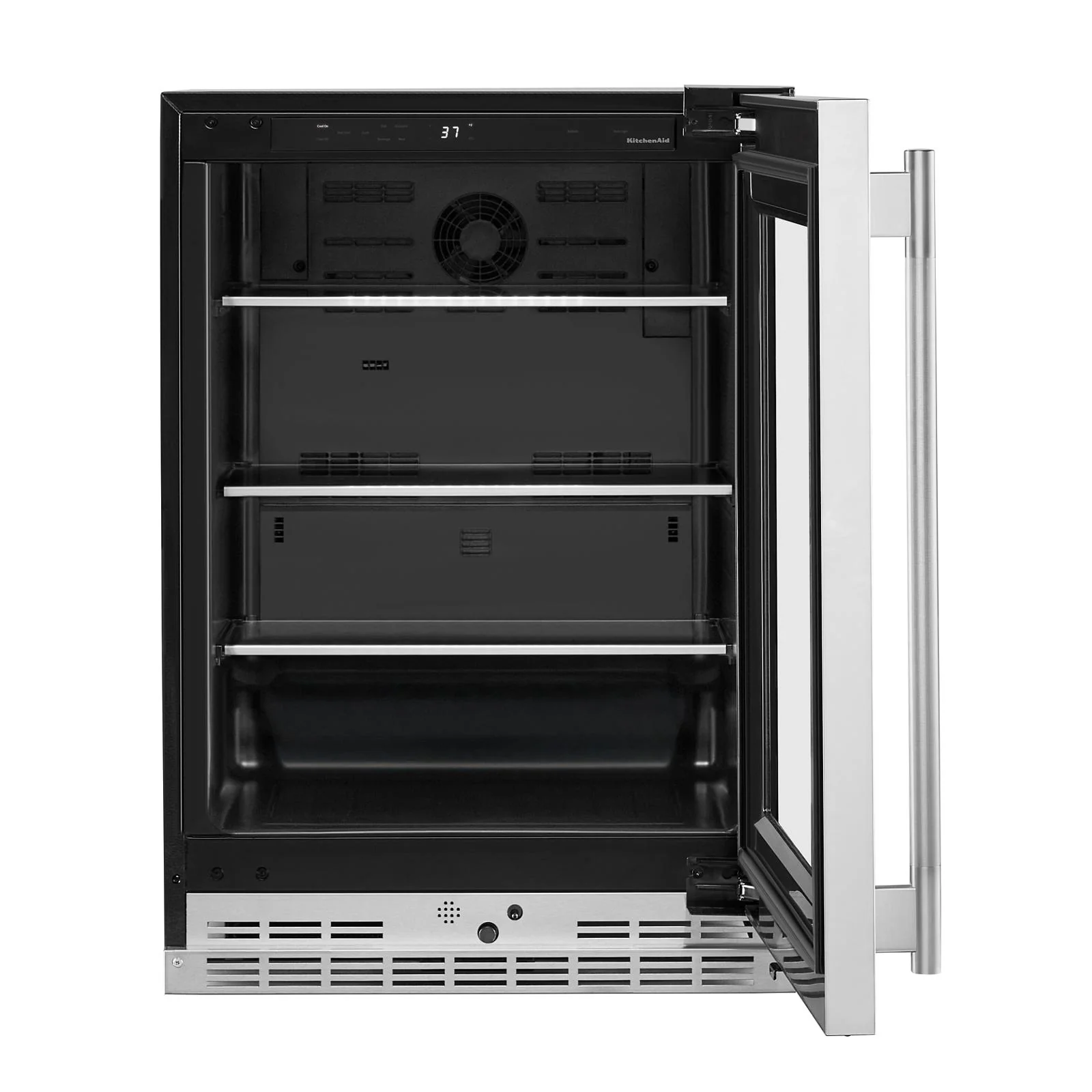 KitchenAid 24" 5.2 Cu. Ft. PrintShield Stainless Steel Undercounter Refrigerator - KURR524SPS - Image 6