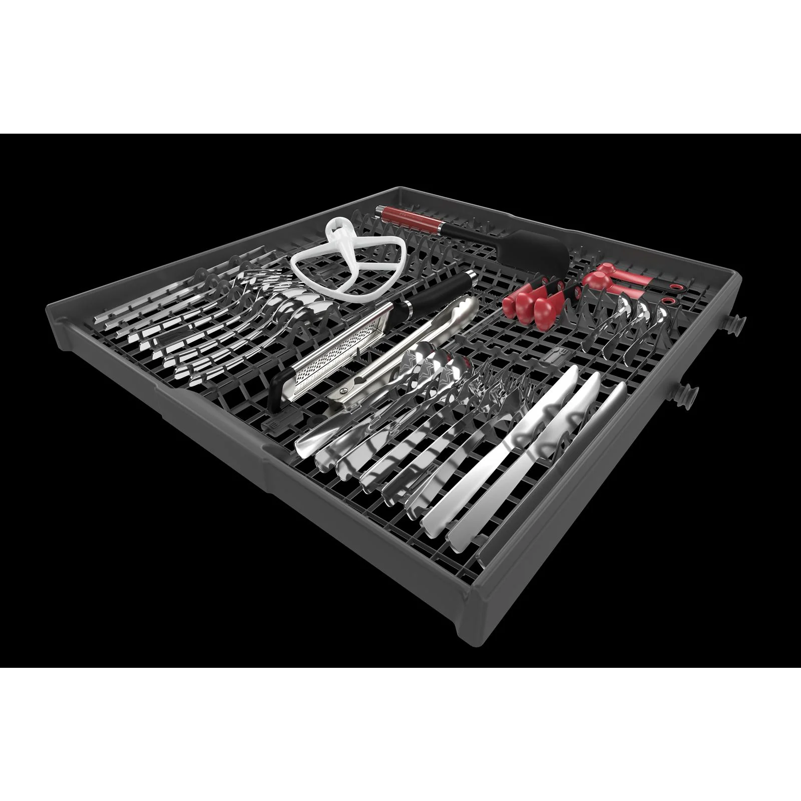 KitchenAid 24" PrintShield Stainless Dishwasher with Third Rack (39 dBA) - KDTE204KPS - Image 8
