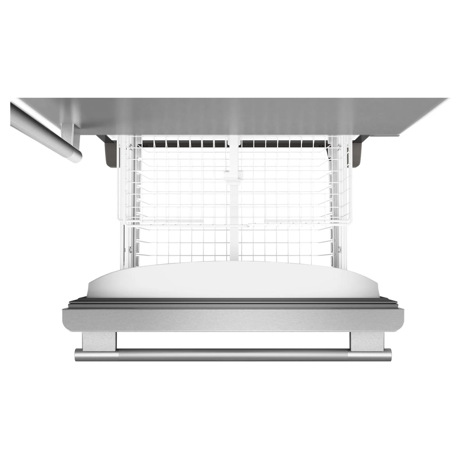 KitchenAid 30" 19.0 Cu. Ft. PrintShield Stainless Steel Freestanding Bottom Mount Refrigerator - KRBR130SPS - Image 7