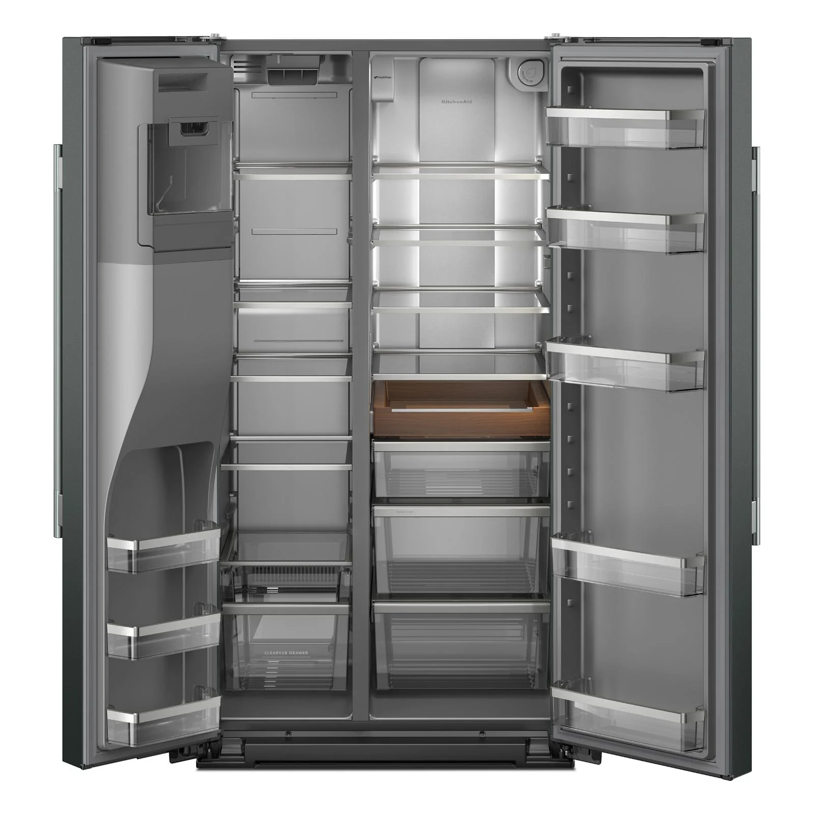 KitchenAid 36" 20.8 Cu. Ft. Juniper Counter-Depth Side-by-Side Refrigerator - KRSC536RJP - Image 6