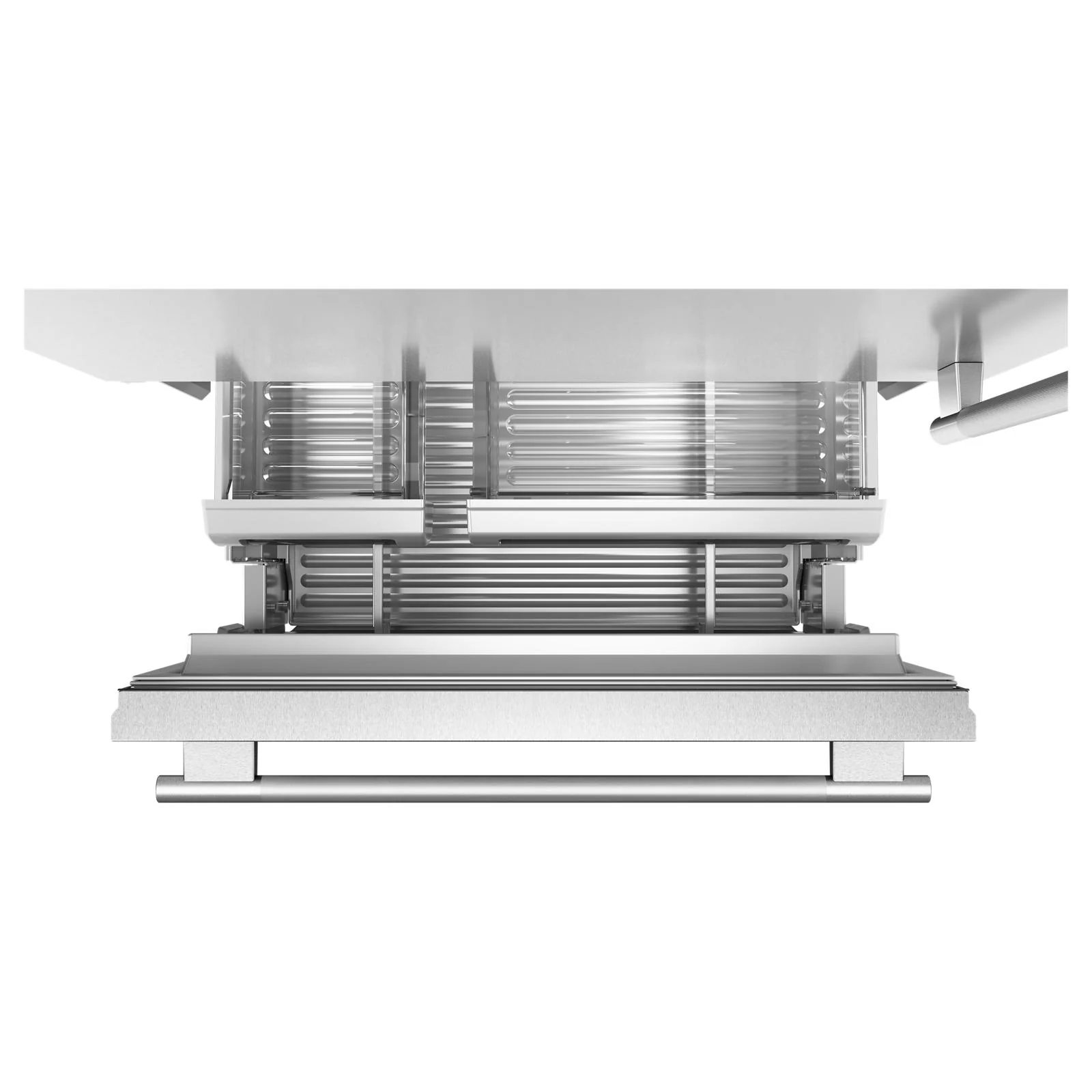 KitchenAid 36" 20.8 Cu. Ft. PrintShield Stainless Steel Built-In Bottom Mount Refrigerator - KBBL336SPS - Image 10