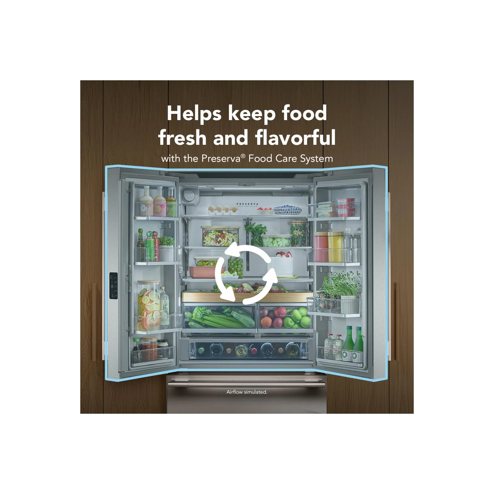 KitchenAid 36" 24.0 Cu. Ft. Black Ore Counter-Depth French Door Refrigerator - KRFC236SBE - Image 9