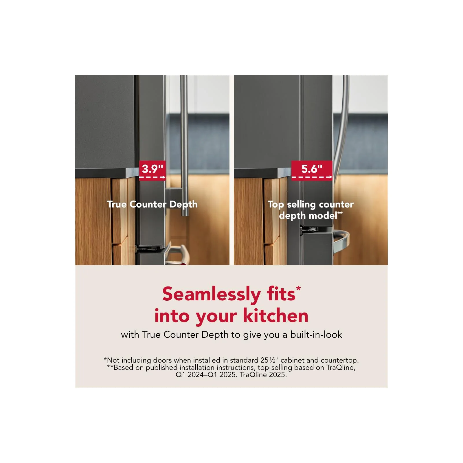 KitchenAid 36" 24.0 Cu. Ft. PrintShield Stainless Steel Counter-Depth French Door Refrigerator - KRFC236SPS - Image 15