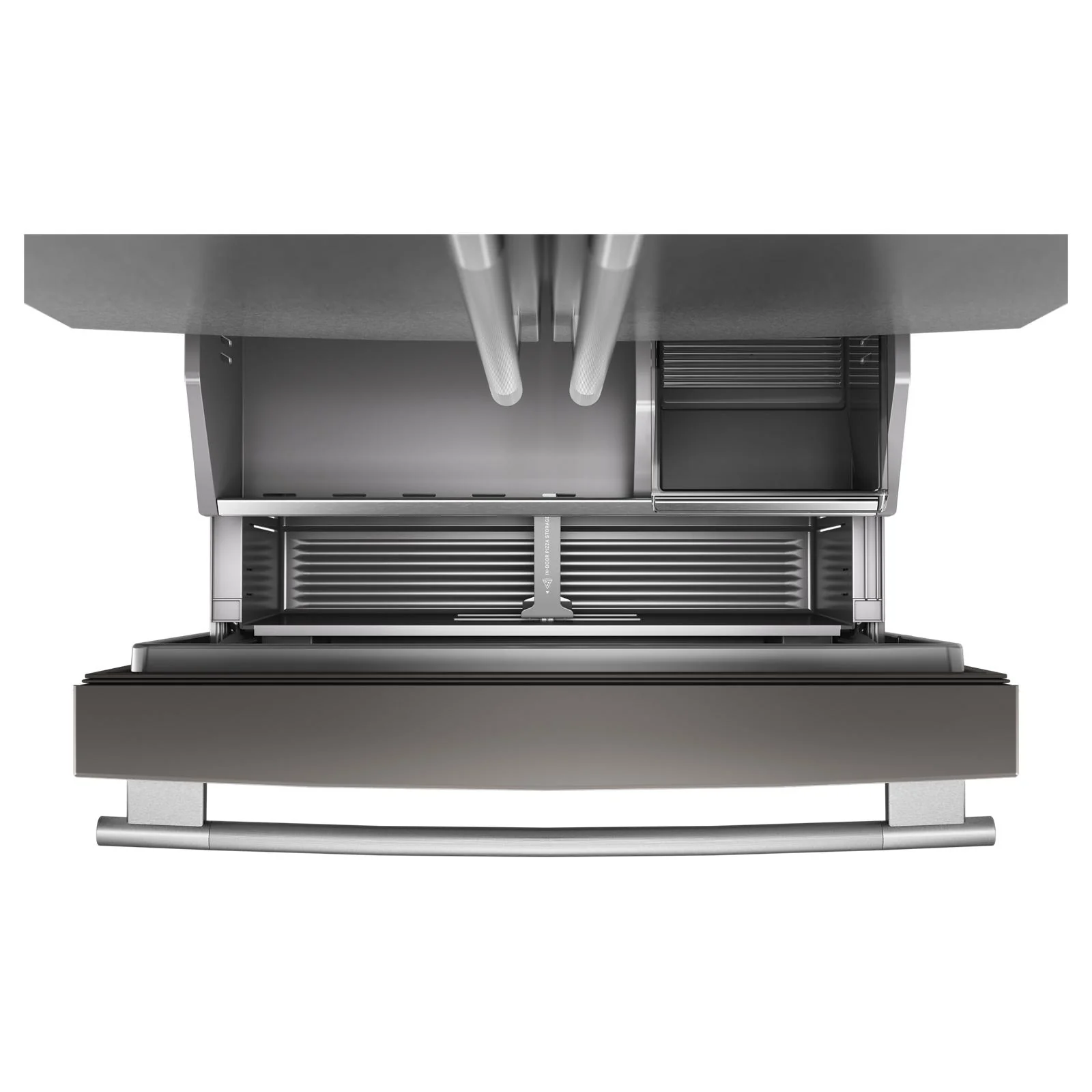 KitchenAid 36" 24.0 Cu. Ft. PrintShield Stainless Steel Counter-Depth French Door Refrigerator - KRFC236SPS - Image 6