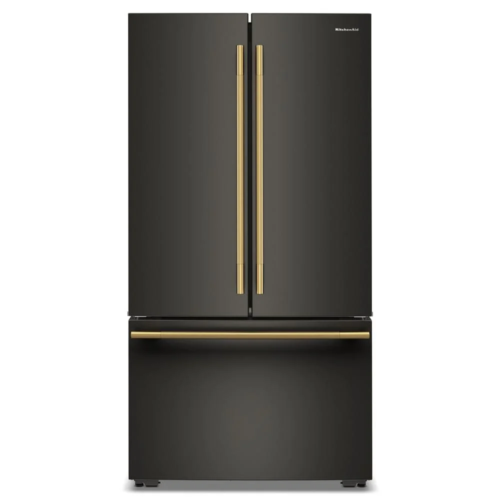 KitchenAid 36" 24.8 Cu. Ft. Black Ore Counter-Depth French Door Refrigerator with Internal Water Dispenser – KRFC336SBE - Image 7
