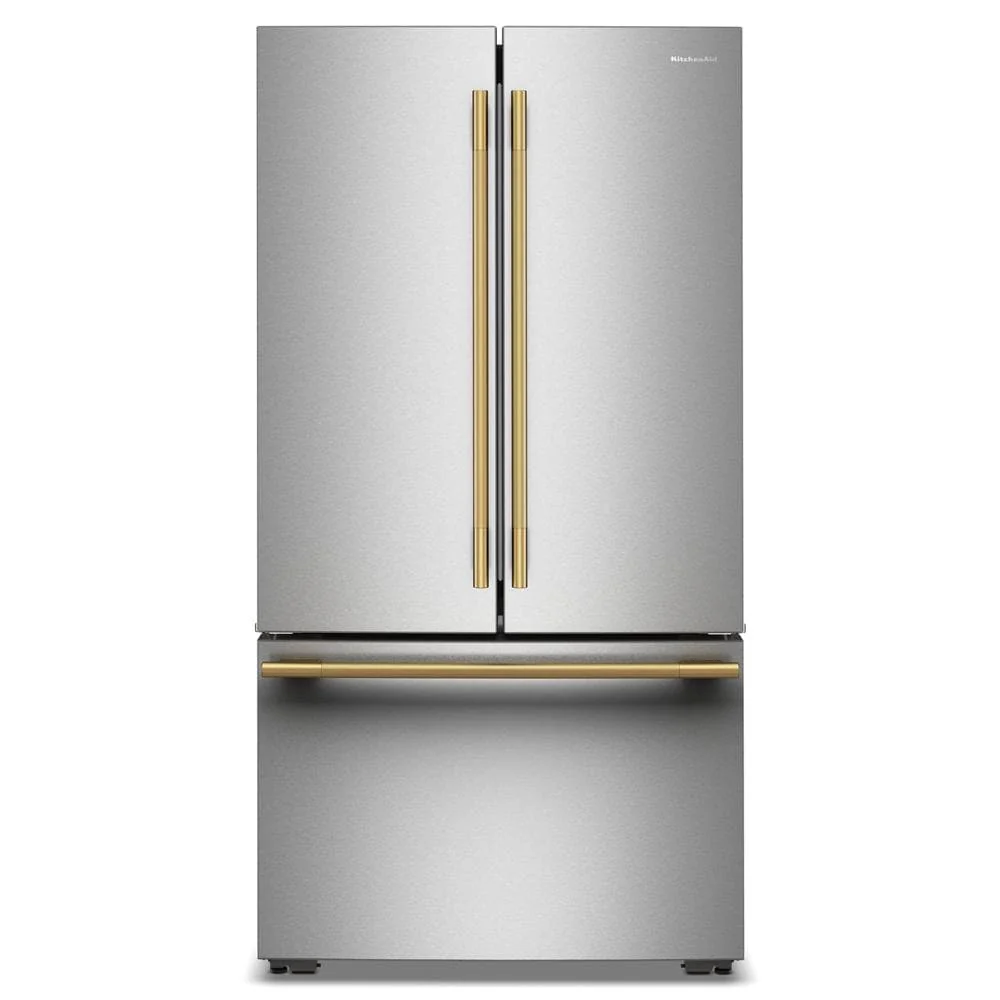 KitchenAid 36" 24.8 Cu. Ft. PrintShield Stainless Steel Counter-Depth French Door Refrigerator with Internal Water Dispenser – KRFC336SPS - Image 6