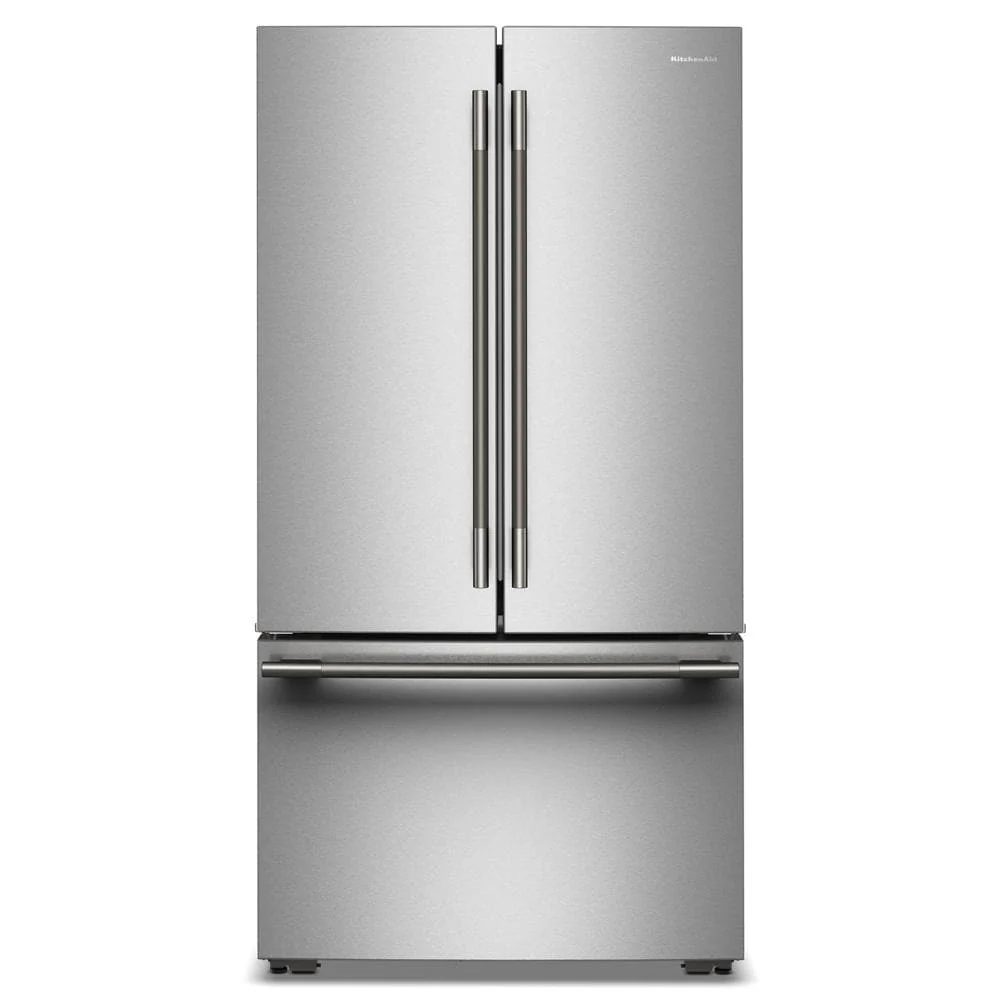 KitchenAid 36" 24.8 Cu. Ft. PrintShield Stainless Steel Counter-Depth French Door Refrigerator with Internal Water Dispenser – KRFC336SPS - Image 8