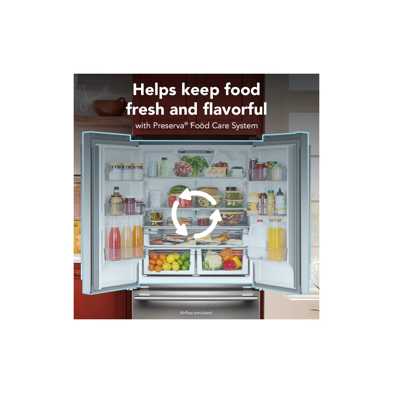 KitchenAid 36" 29.0 Cu. Ft. PrintShield Stainless Steel Standard Depth French Door Refrigerator - KRFF136SPS - Image 11