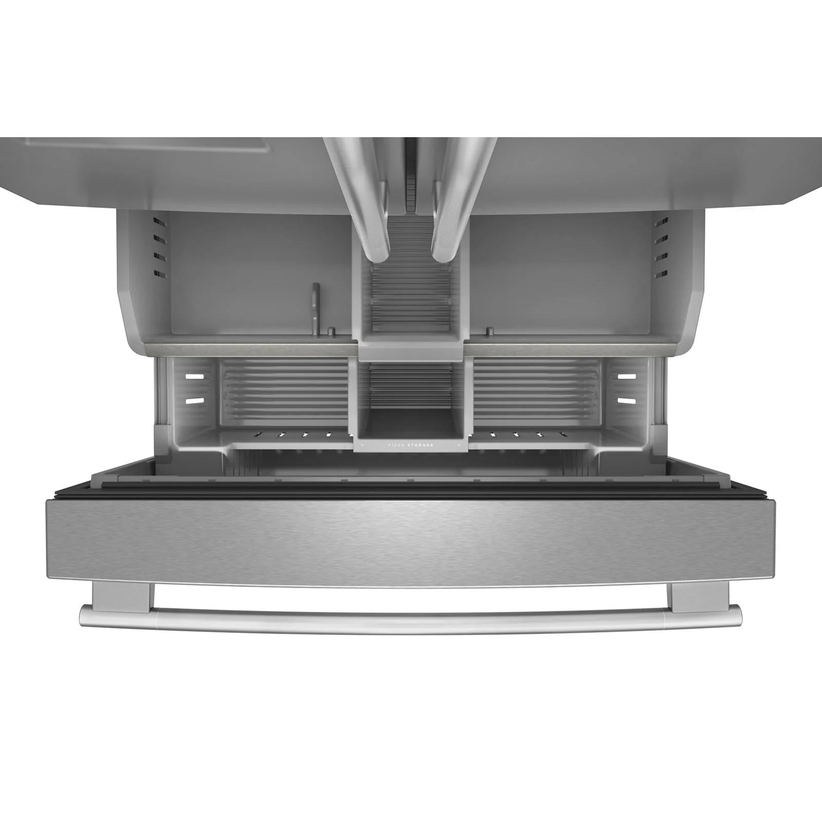KitchenAid 36" 30 Cu. Ft. PrintShield Stainless Steel French Door Refrigerator - KRFF436SPS - Image 6