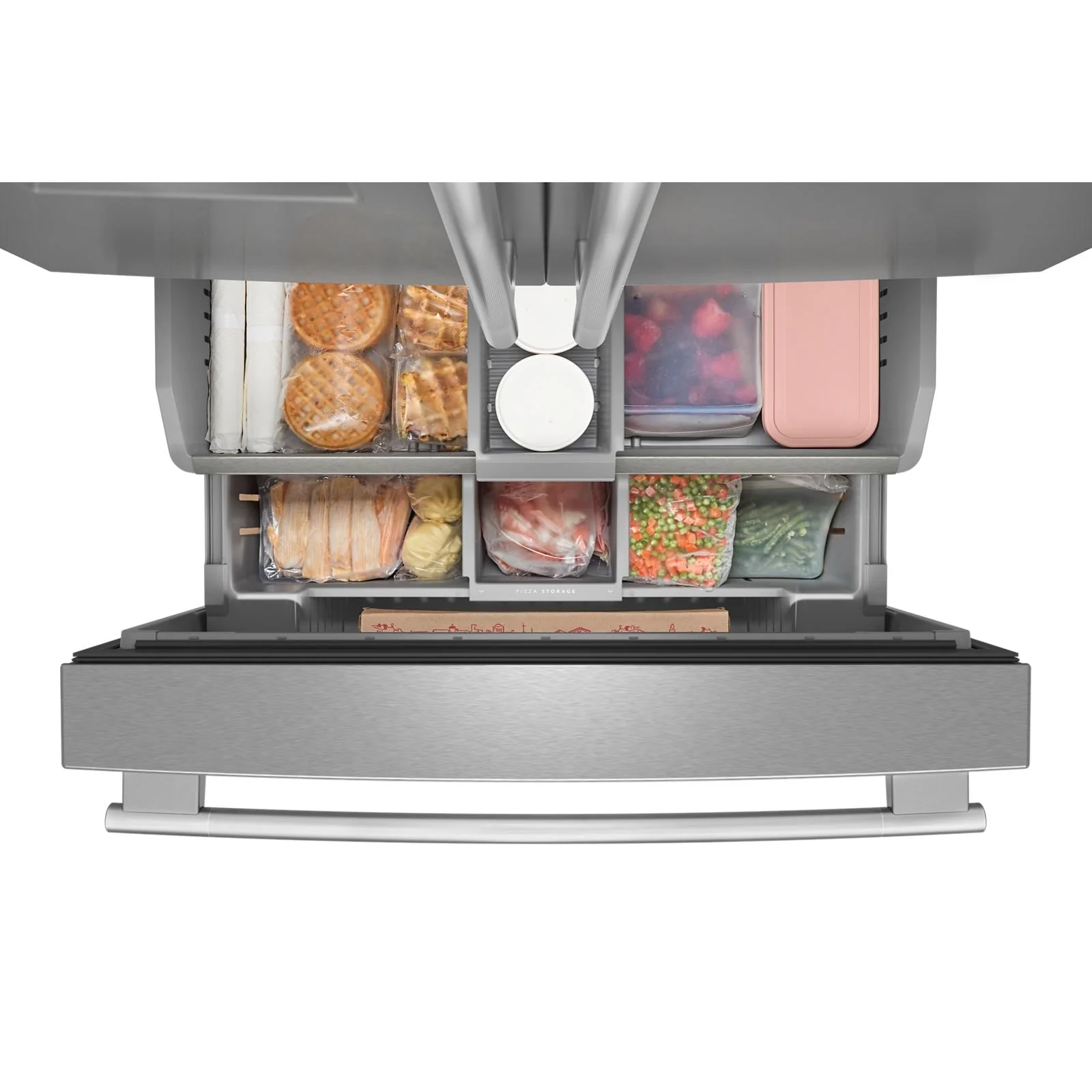 KitchenAid 36" 30 Cu. Ft. PrintShield Stainless Steel French Door Refrigerator - KRFF436SPS - Image 7