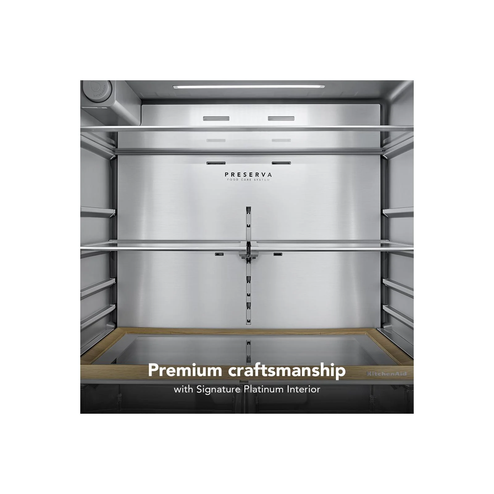 KitchenAid 36" 31 Cu. Ft. PrintShield Stainless Steel French Door Refrigerator - KRFF336SPS - Image 14