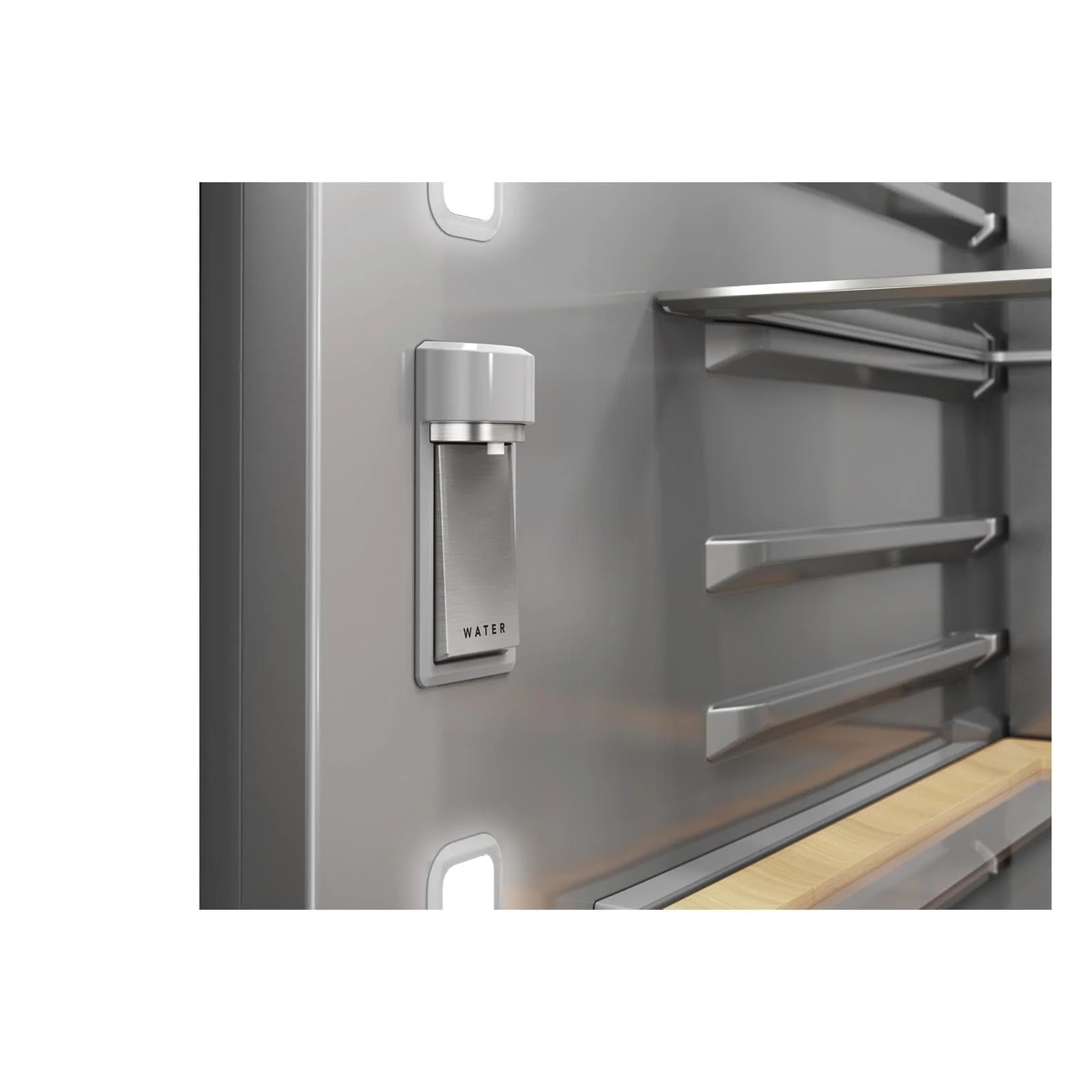 KitchenAid 36" 31 Cu. Ft. PrintShield Stainless Steel French Door Refrigerator - KRFF336SPS - Image 9