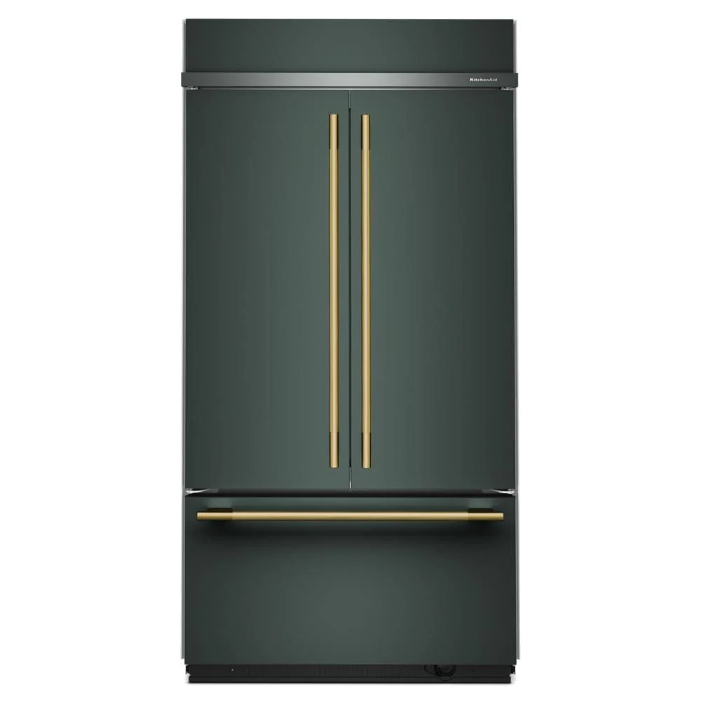KitchenAid 42" 24.0 Cu. Ft. Juniper Built-In French Door Refrigerator - KBFN542SJP - Image 7