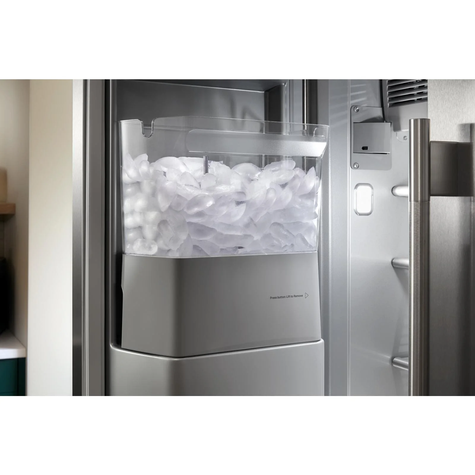KitchenAid 42" 25.0 Cu. Ft. PrintShield Stainless Steel Built-In Side-by-Side Refrigerator - KBSD742SPS - Image 11