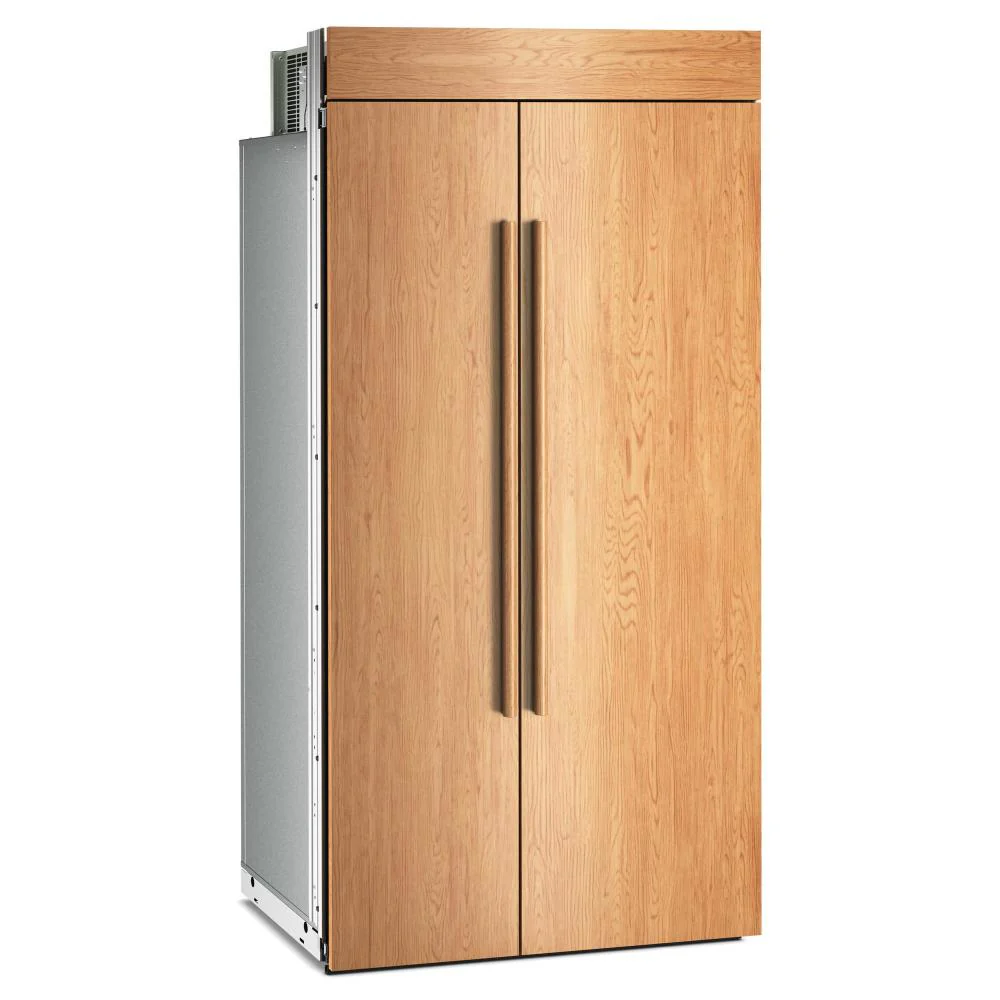 KitchenAid 42" 26.0 Cu. Ft. Panel-Ready Built-In Side-by-Side Refrigerator with Platinum Interior – KBSN742TPA - Image 4
