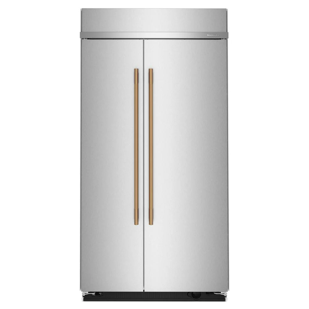 KitchenAid 42" 26.0 Cu. Ft. PrintShield Stainless Steel Built-In Side-by-Side Refrigerator - KBSN742SPS - Image 7