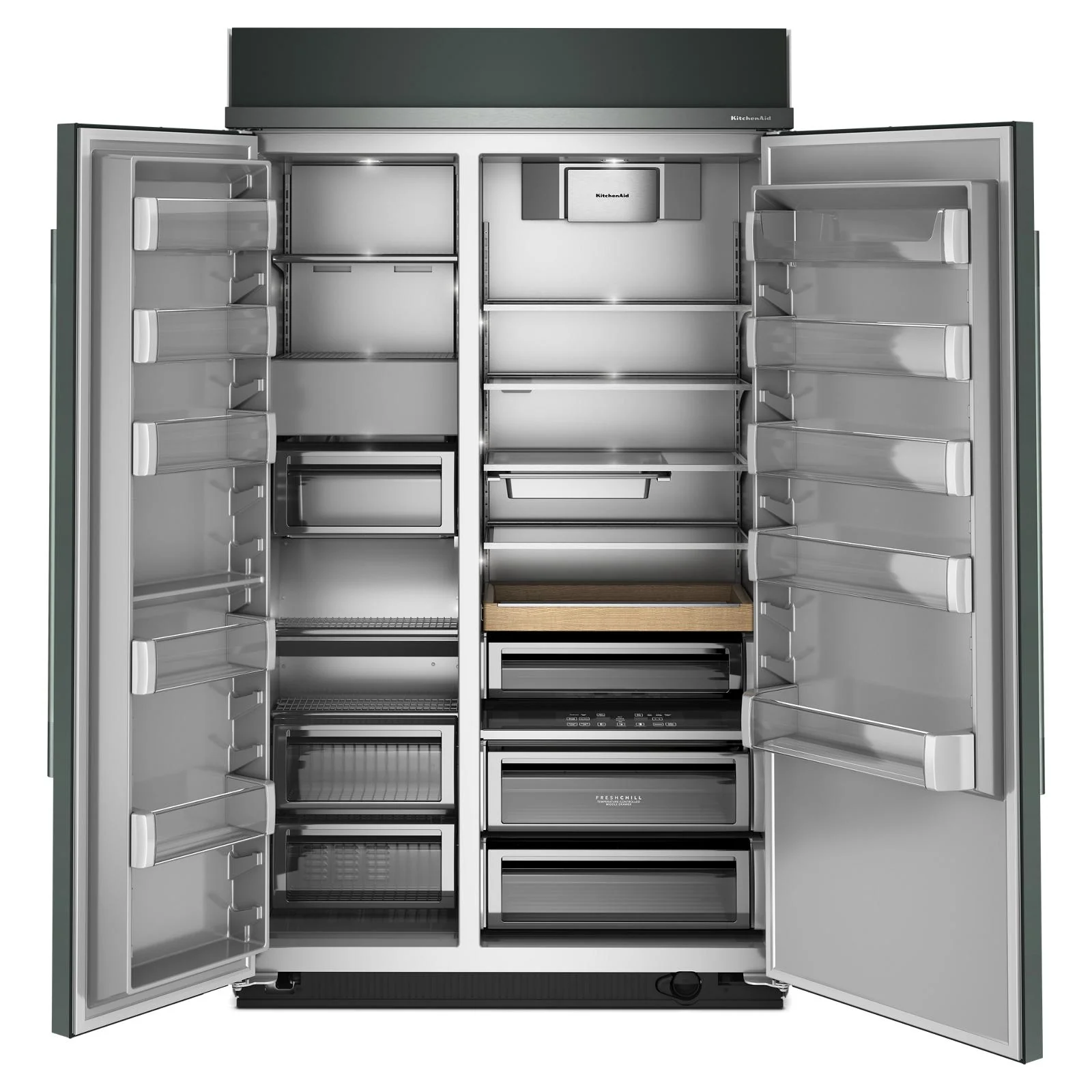 KitchenAid 48" 30.0 Cu. Ft. Juniper Built-In Side-by-Side Refrigerator - KBSN748SJP - Image 5