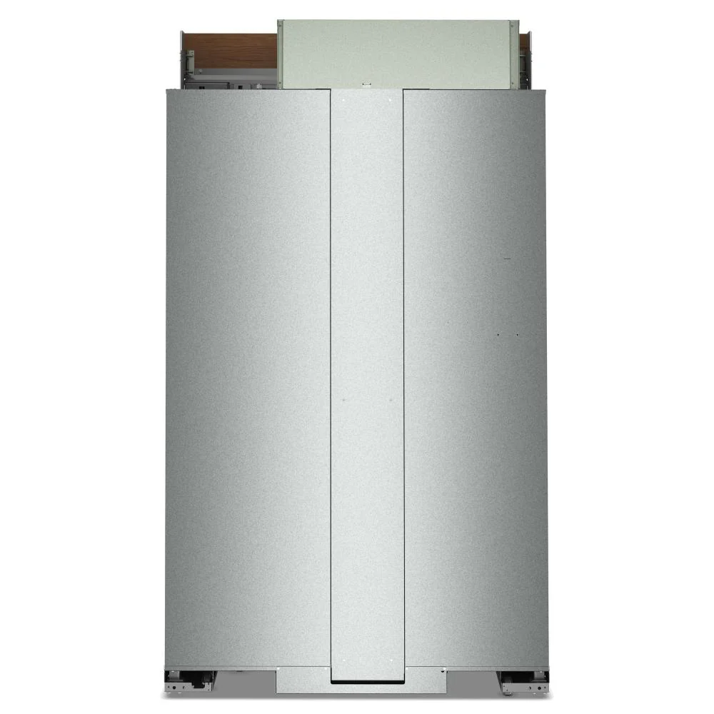 KitchenAid 48" 30.0 Cu. Ft. Panel-Ready Built-In Side-by-Side Refrigerator with Platinum Interior – KBSN748TPA - Image 6