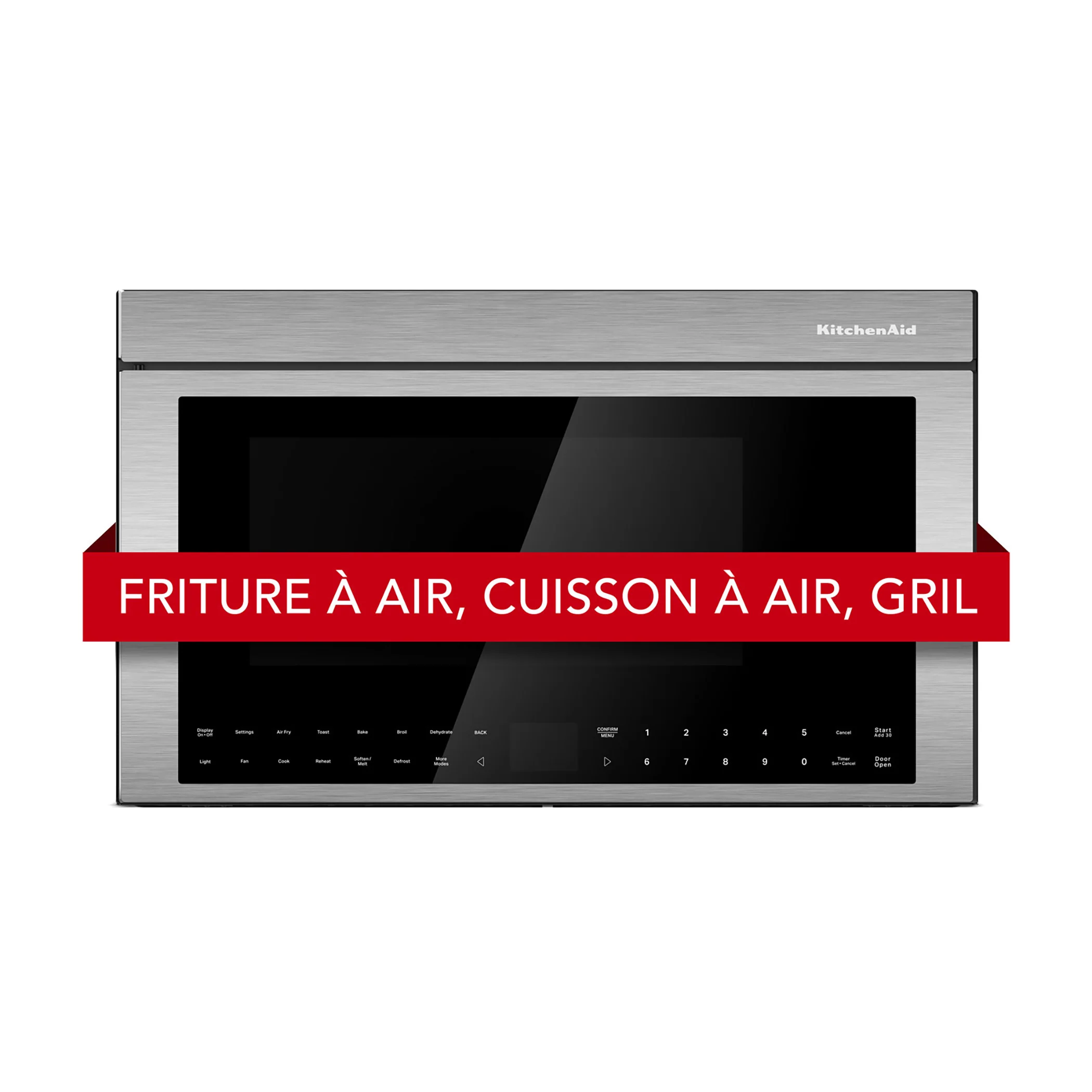 KitchenAid Air Fry Over-the-Range Microwave (1.1 Cu Ft) - YKMMF530PPS - Image 3