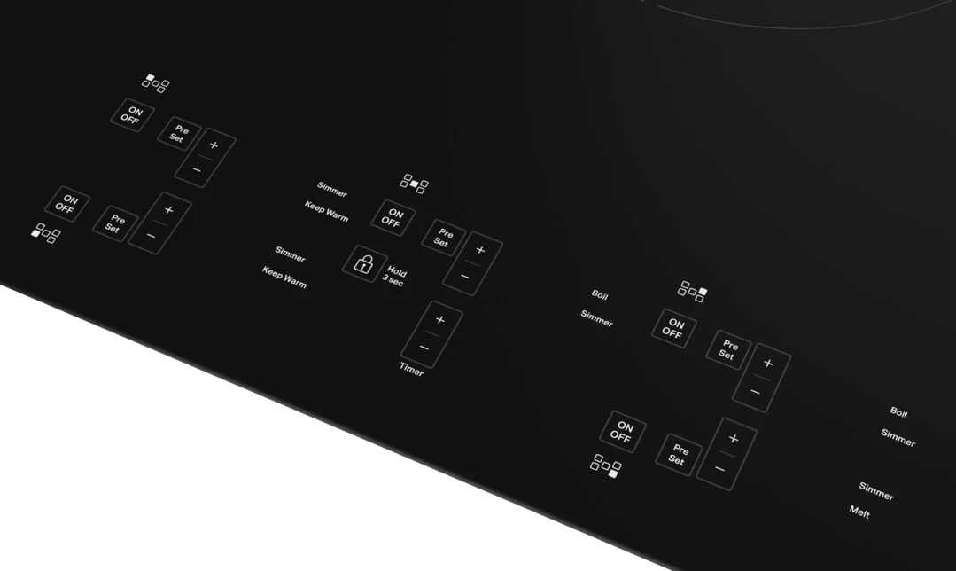 KitchenAid Black 30" 5-Element Electric Sensor Induction Cooktop - KCIG550JBL - Image 3