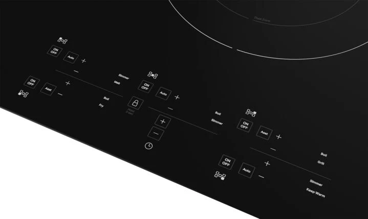 KitchenAid Black 36" 5-Element Electric Sensor Induction Cooktop - KCIG556JBL - Image 3