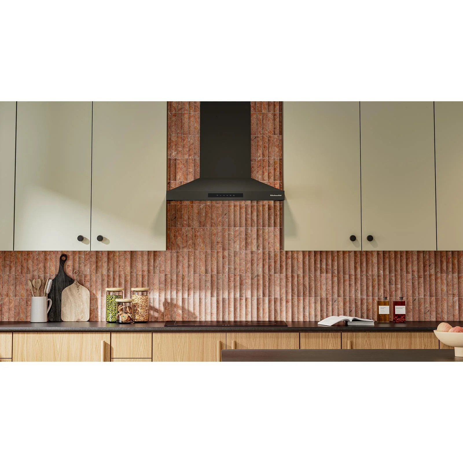 KitchenAid® Black Ore 30" 400 CFM Wall-Mount Canopy Hood - KVWC730SBE - Image 2