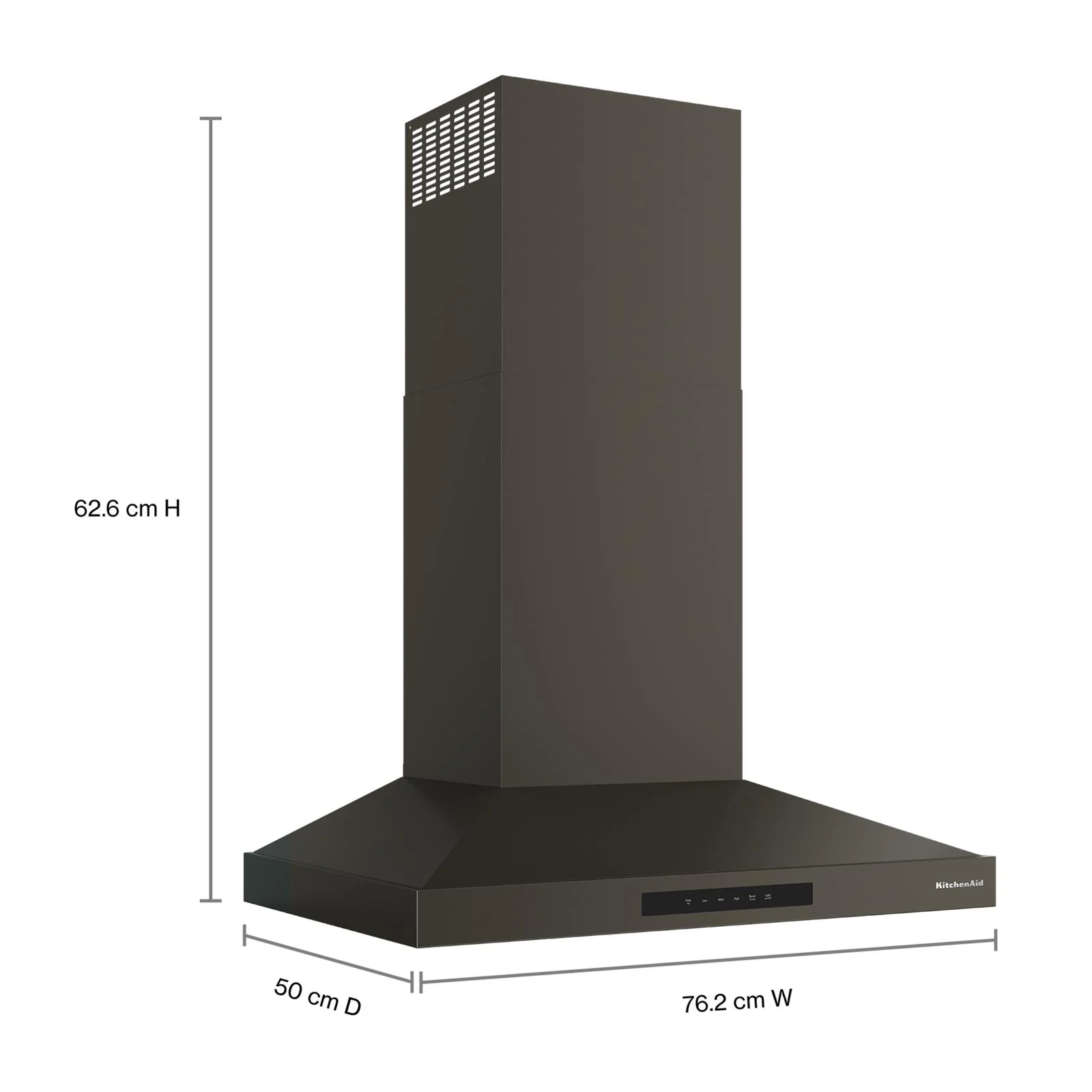 KitchenAid® Black Ore 30" 400 CFM Wall-Mount Canopy Hood - KVWC730SBE - Image 9