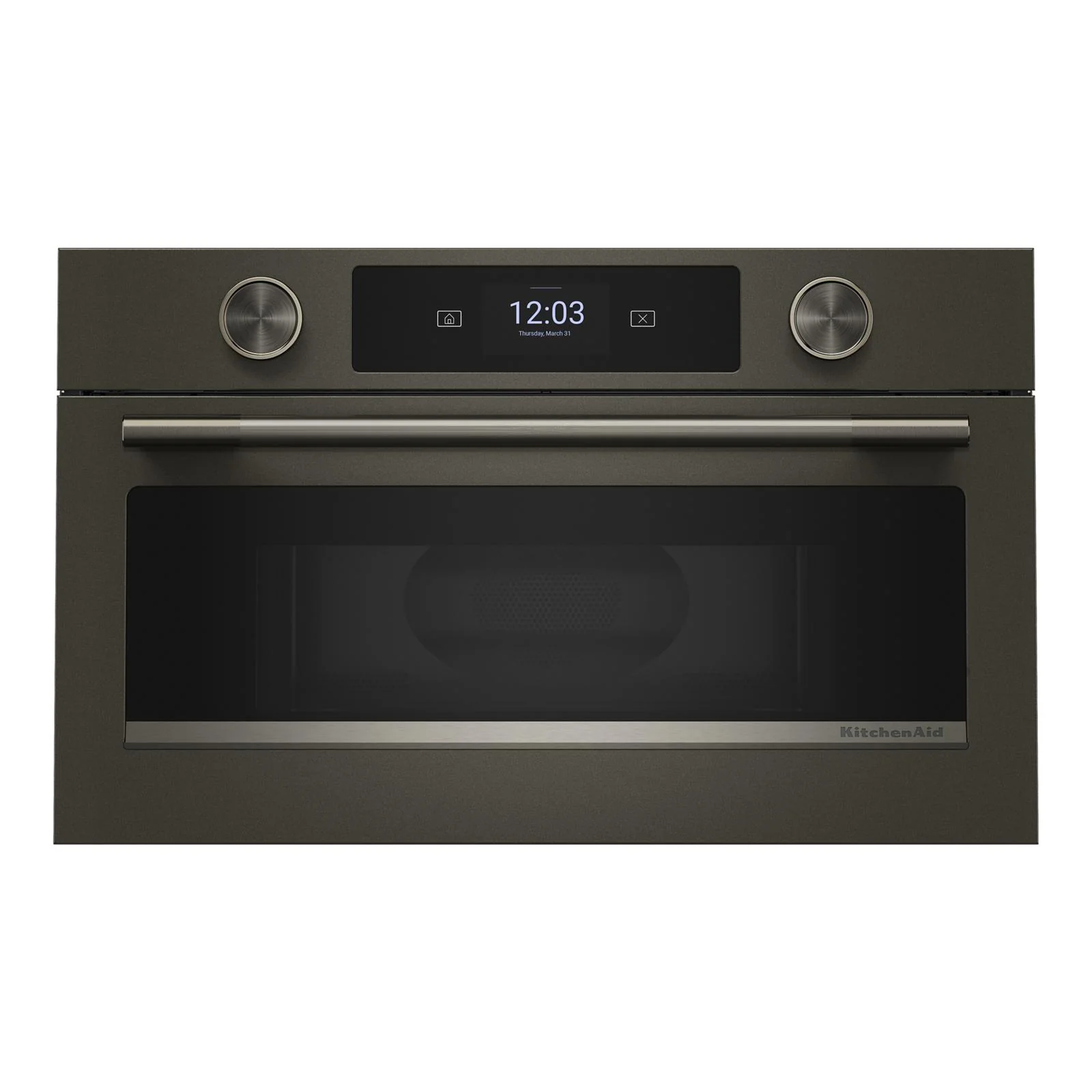 KitchenAid Black Ore 30 in. Built-In Convection Microwave (1.4 Cu. Ft.) - KMBS730SBE