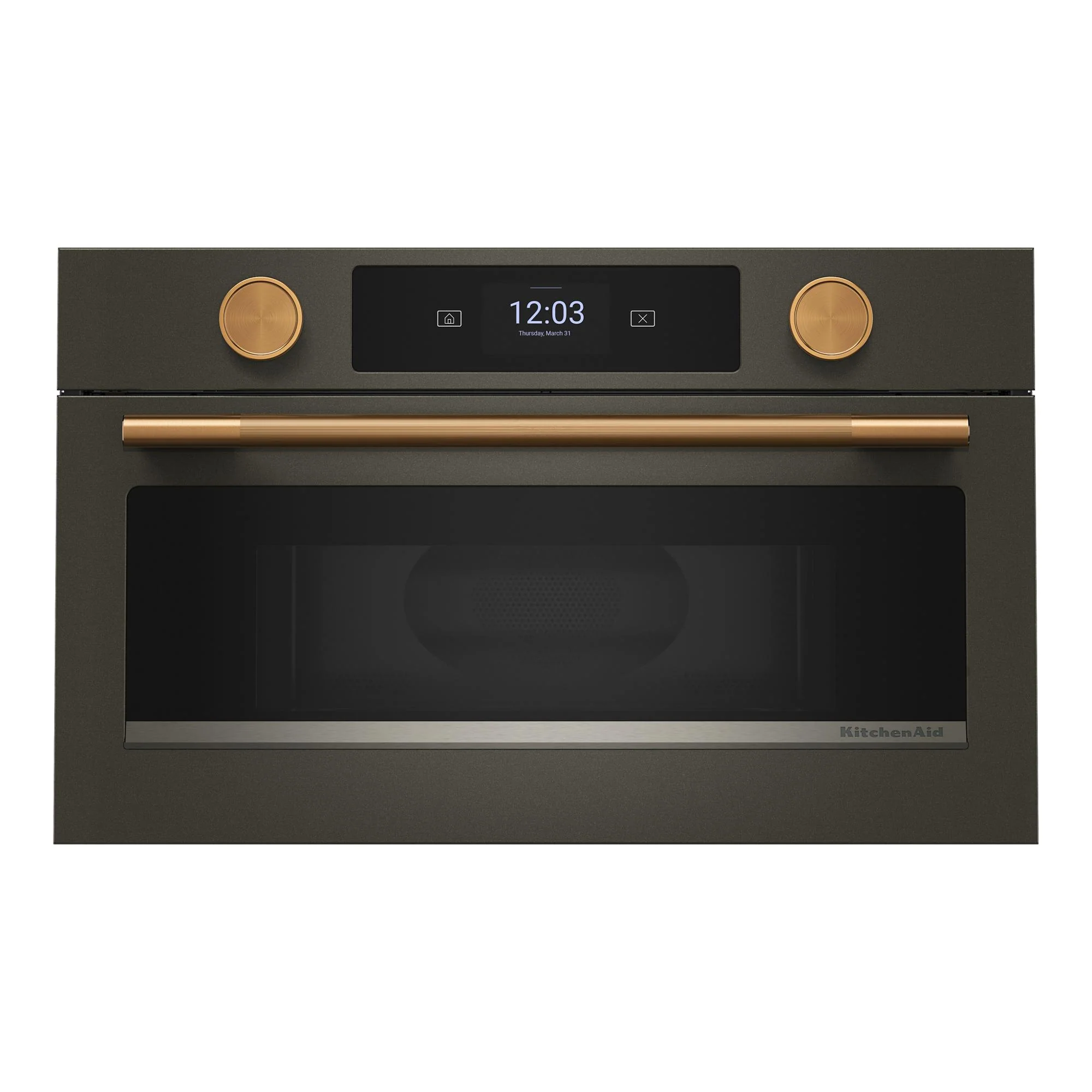 KitchenAid Black Ore 30 in. Built-In Convection Microwave (1.4 Cu. Ft.) - KMBS730SBE - Image 6