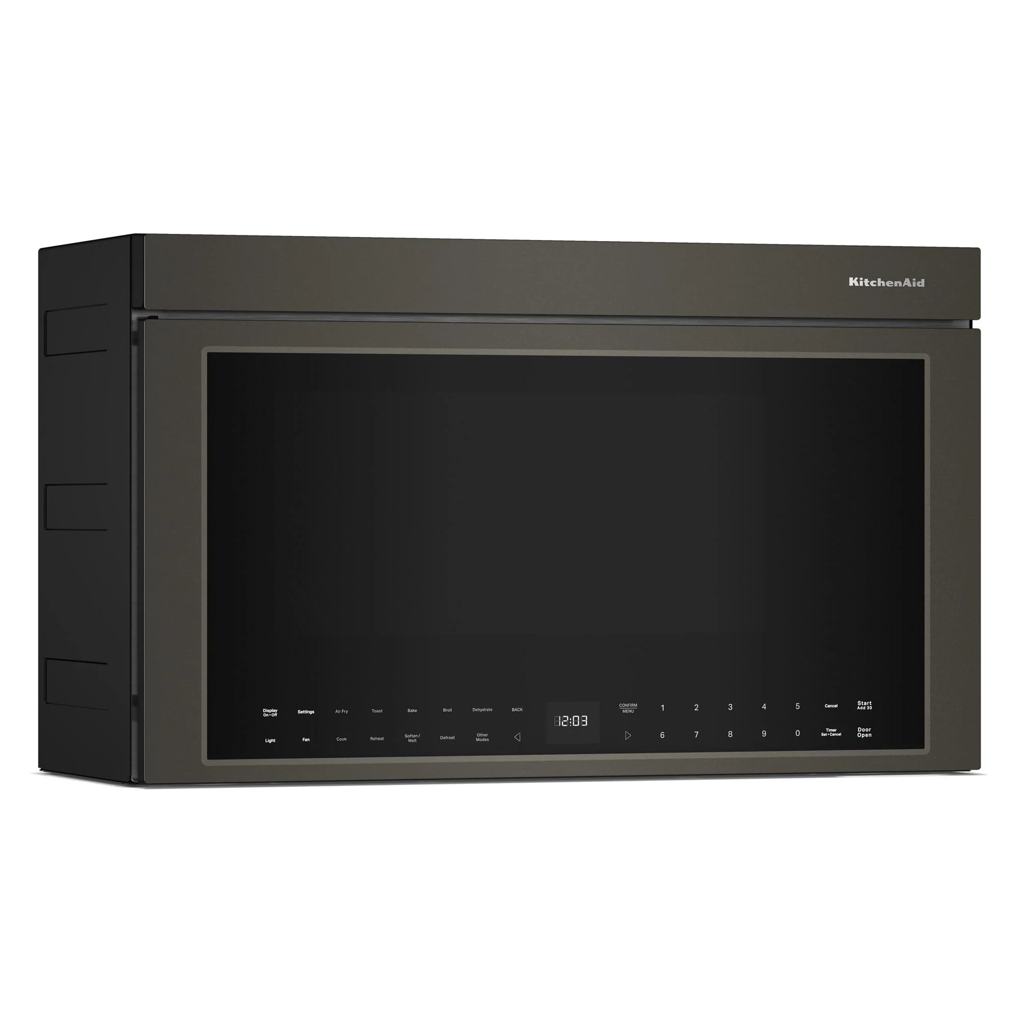 KitchenAid Black Ore Built-in Convection Microwave (1.1 Cu. Ft.) - YKMMF730PBE - Image 3