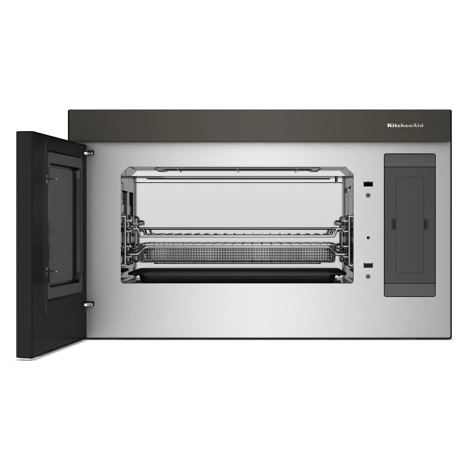 KitchenAid Black Ore Built-in Convection Microwave (1.1 Cu. Ft.) - YKMMF730PBE - Image 4