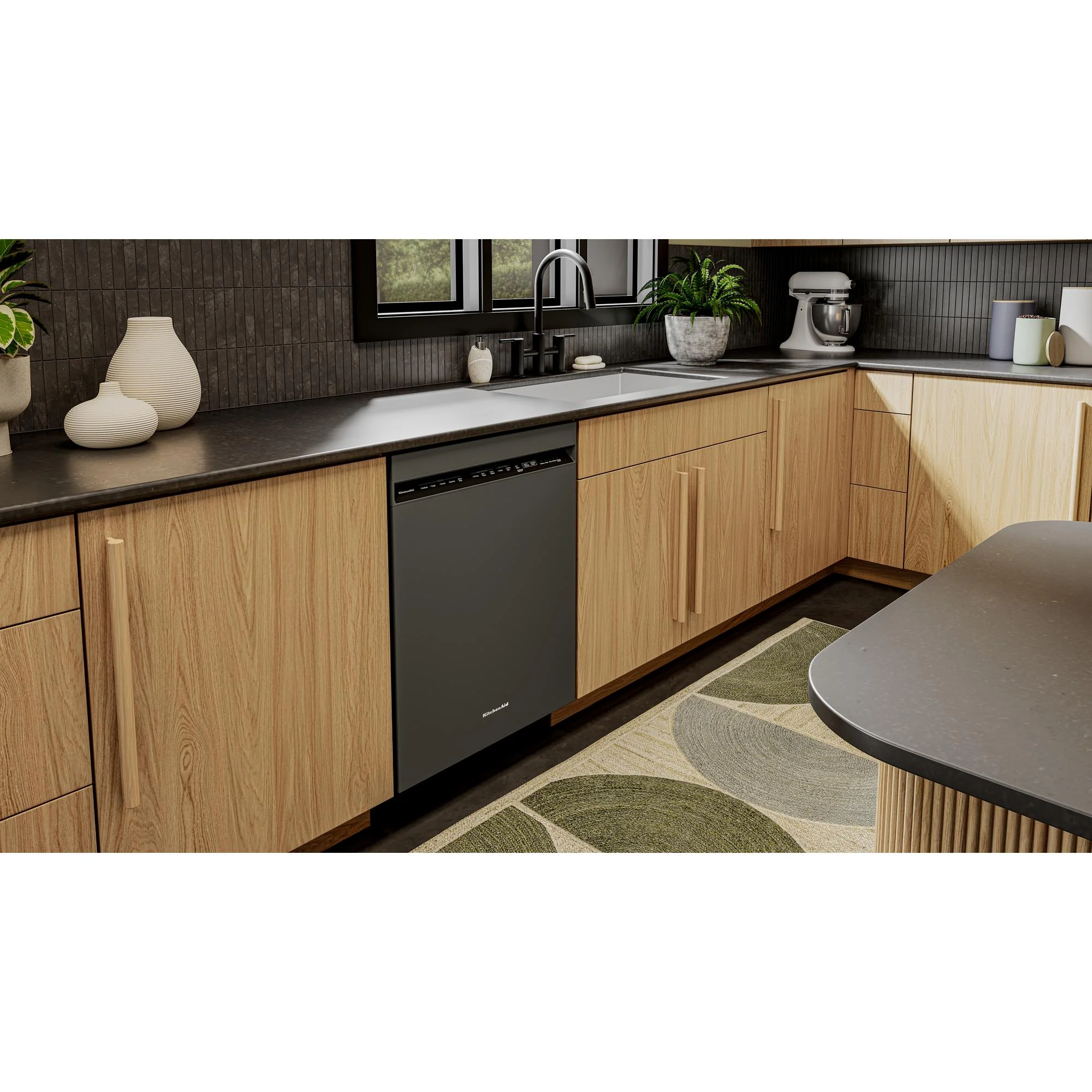 KitchenAid Black Ore Dishwasher (41 dBA) - KDFS324SBE - Image 2