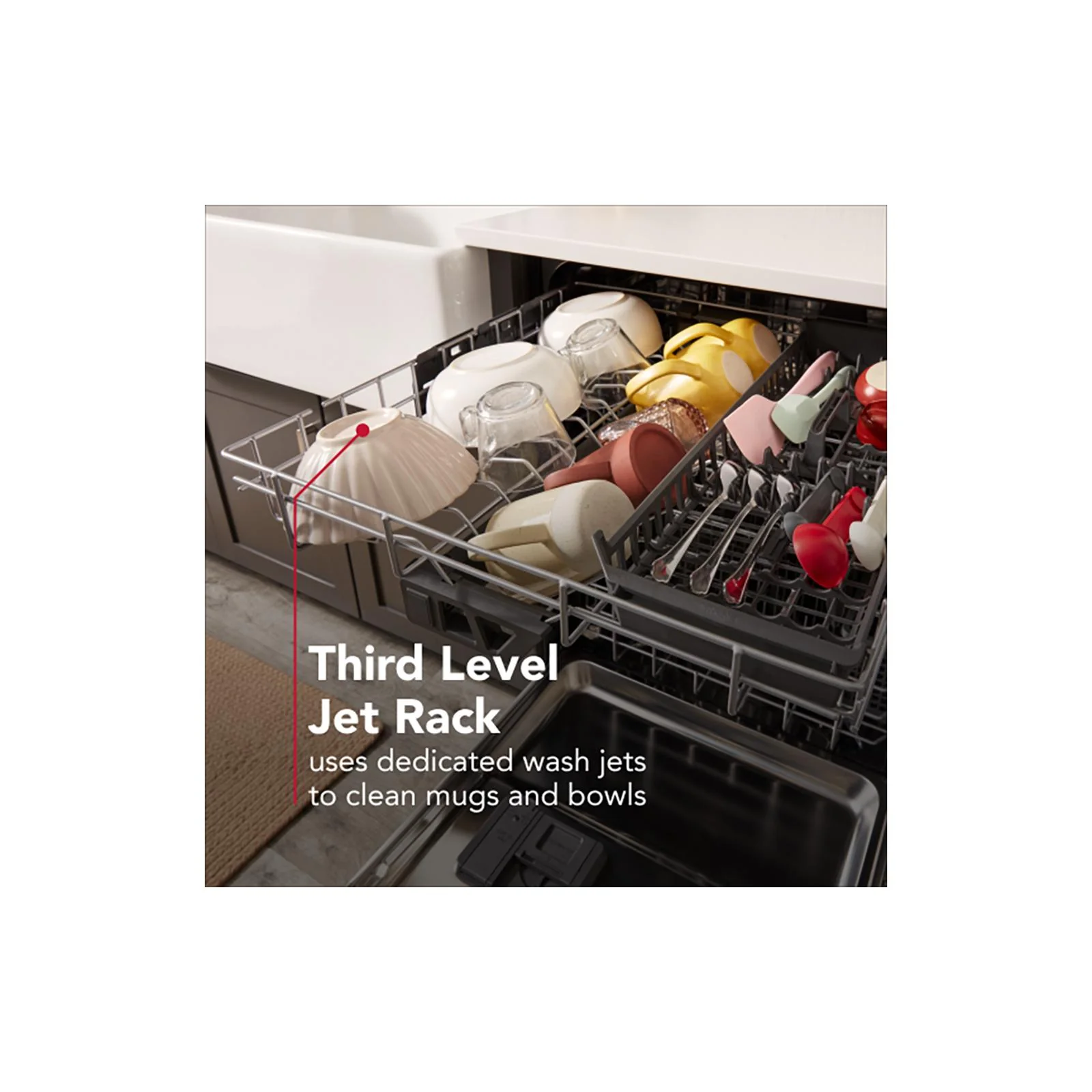 KitchenAid Black Ore Dishwasher (41 dBA) - KDTS324SBE - Image 16