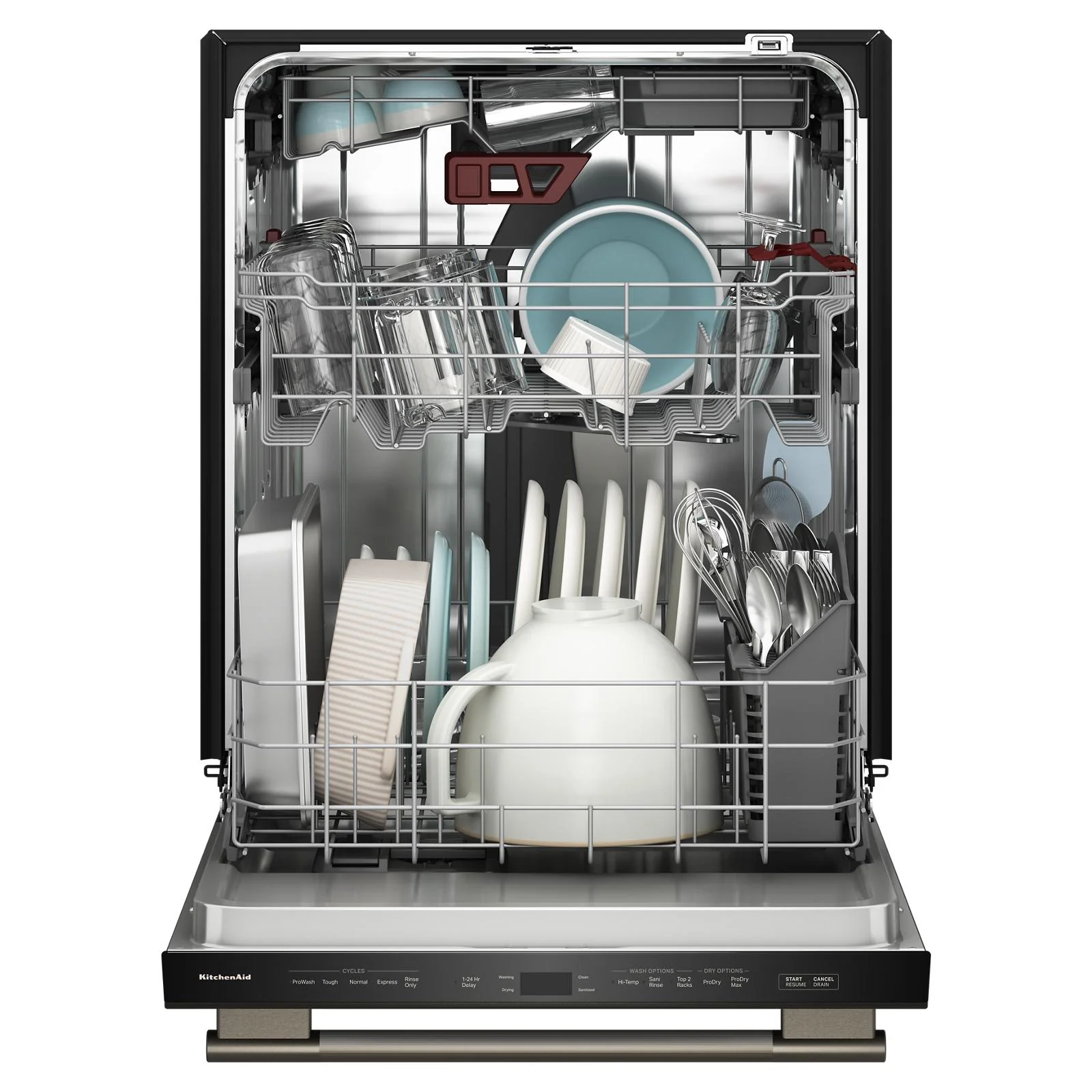 KitchenAid Black Ore Dishwasher (41 dBA) - KDTS324SBE - Image 4