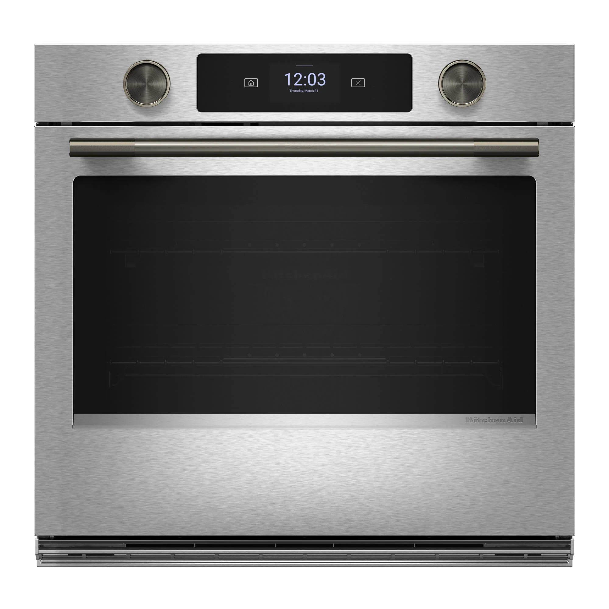 KitchenAid Black Ore Handle and Knob Hardware Accessory Kit for Single Wall Oven - W11774411 - Image 3