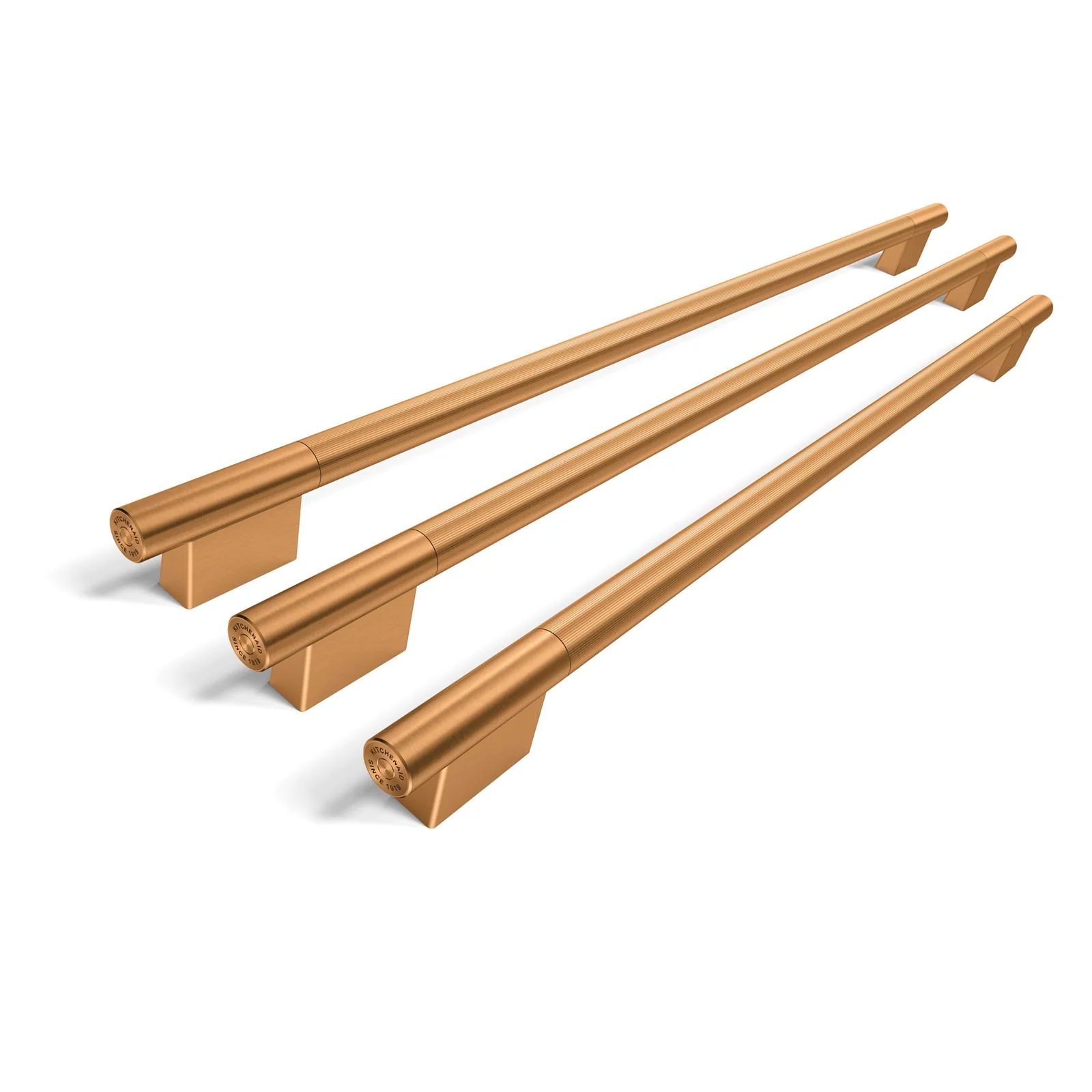 KitchenAid Bronze Handle Hardware Accessory Kit for 42" Built-In French Door Bottom Mount Refrigerator - W11777174