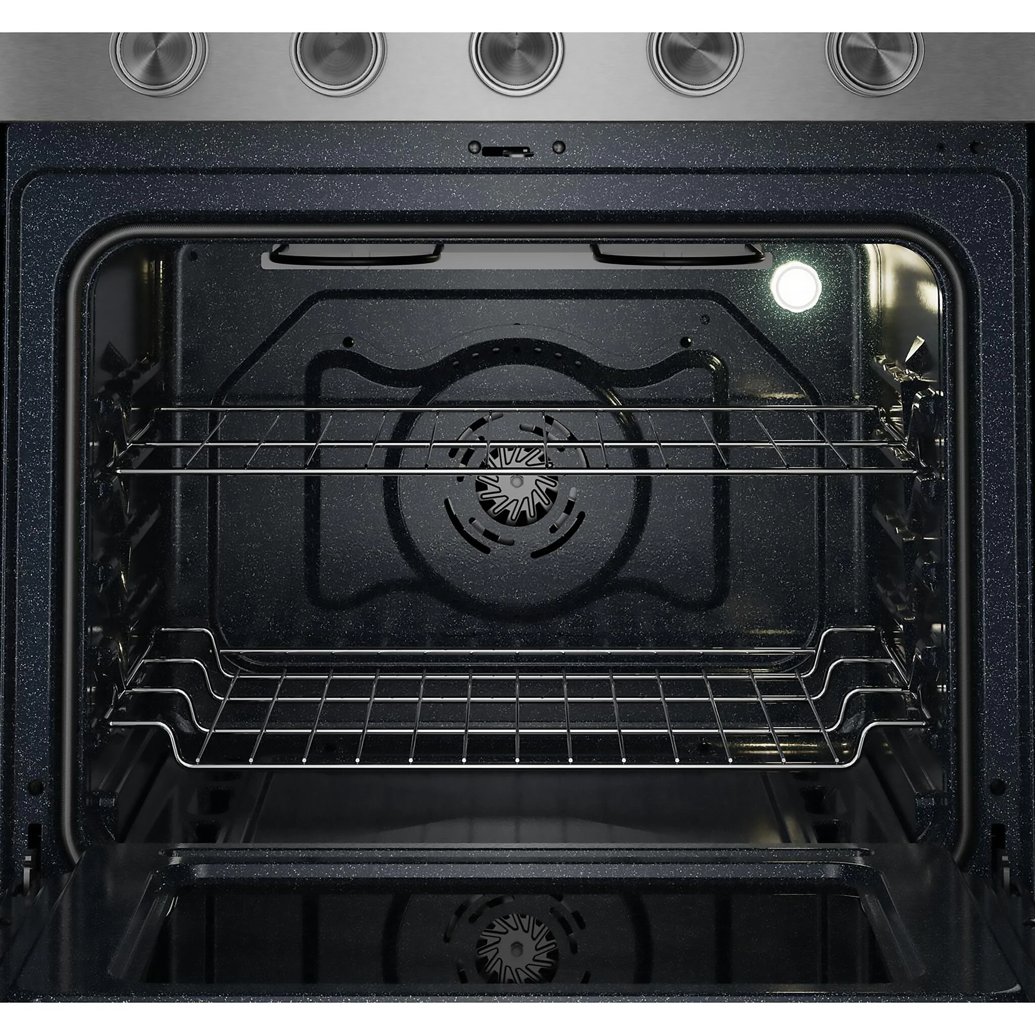 KitchenAid Fingerprint Resistant Stainless Steel Freestanding Gas Convection Range (5 cu.ft) - KFGS530SPS - Image 6
