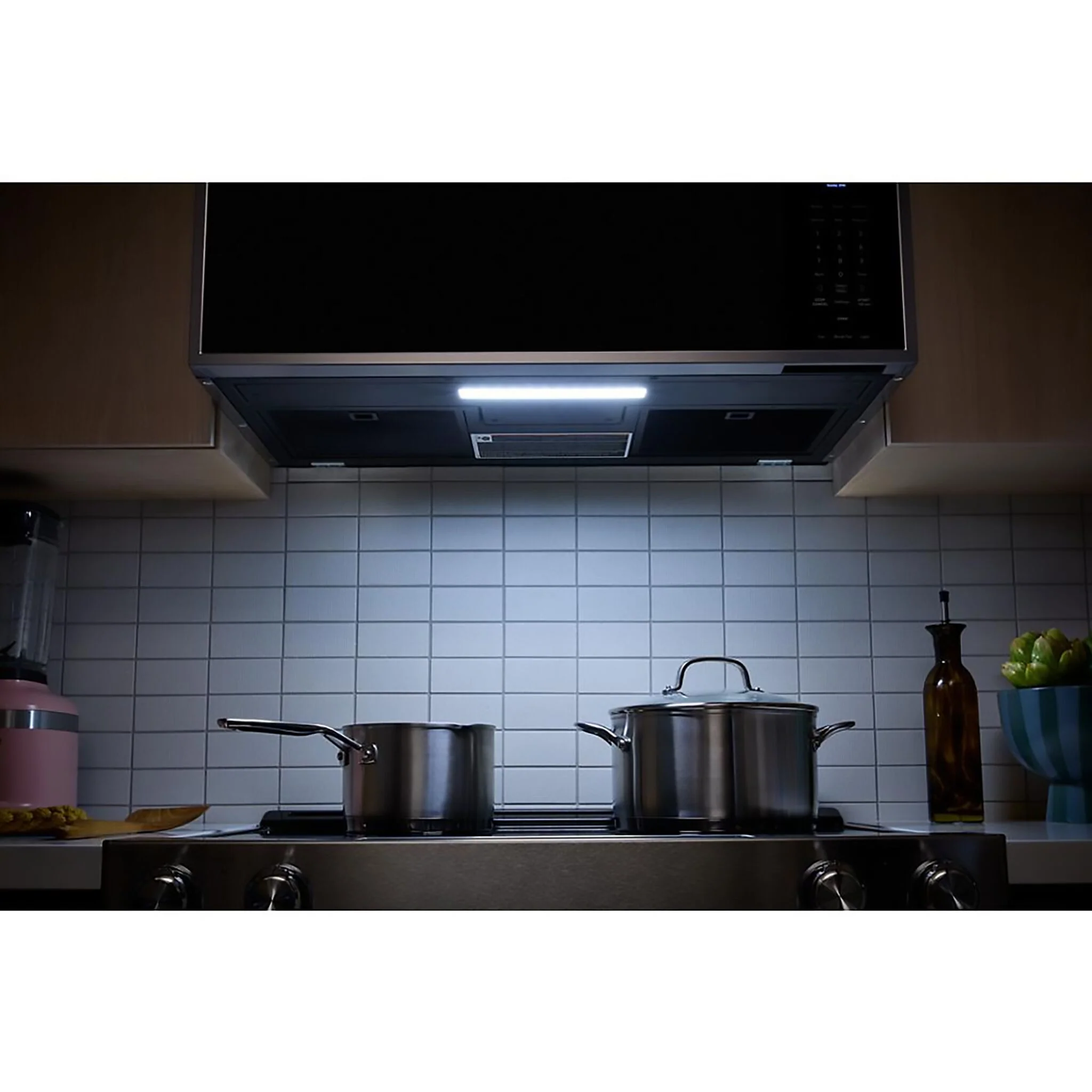KitchenAid Fingerprint Resistant Stainless Steel Over-The -Range Microwave (1.1 Cu.Ft.) - YKMML550RPS - Image 3